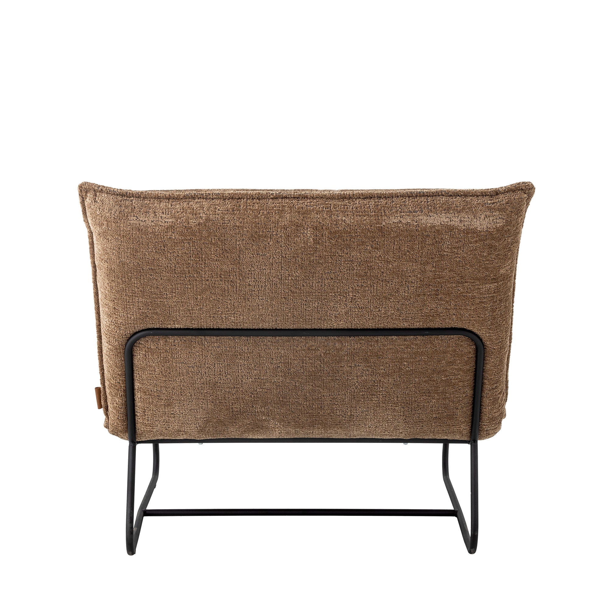 Bloomingville Cape Lounge Stuhl, Brown, recyceltes Polyester