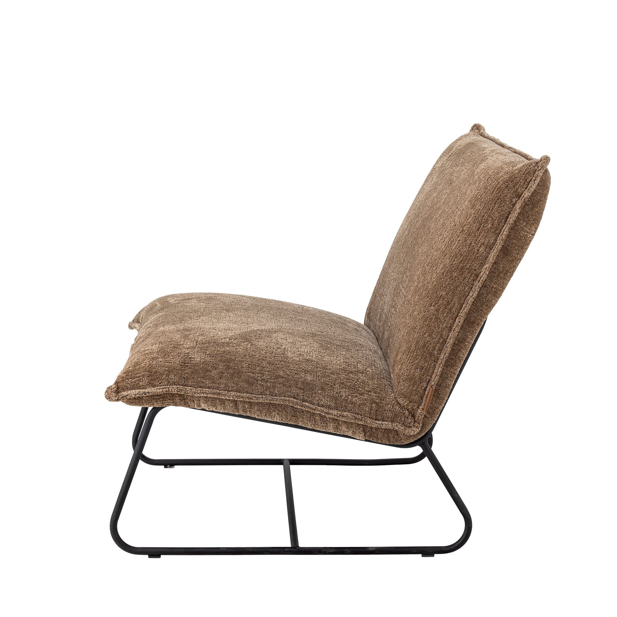 Bloomingville Cape Lounge Stuhl, Brown, recyceltes Polyester