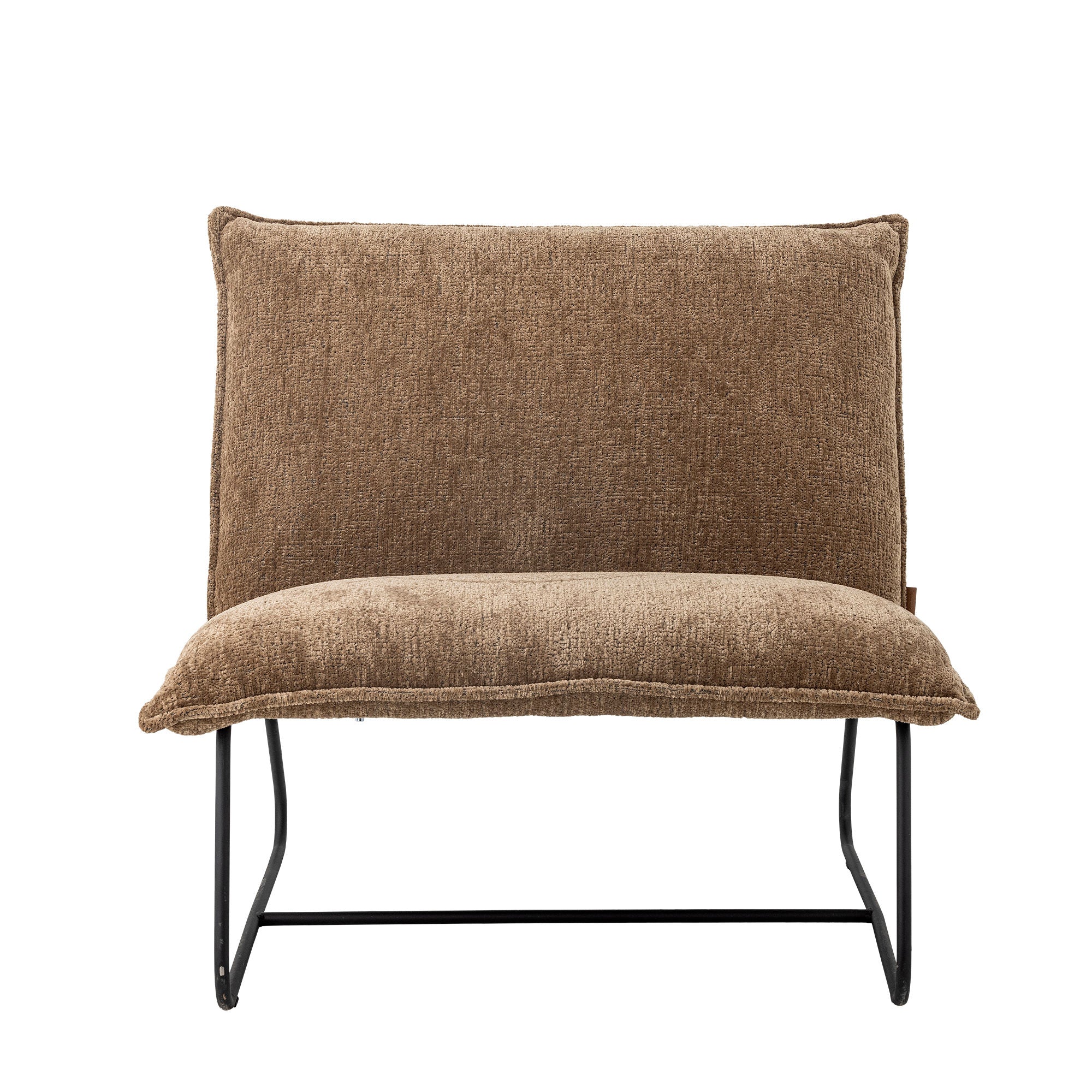 Bloomingville Cape Lounge Stuhl, Brown, recyceltes Polyester