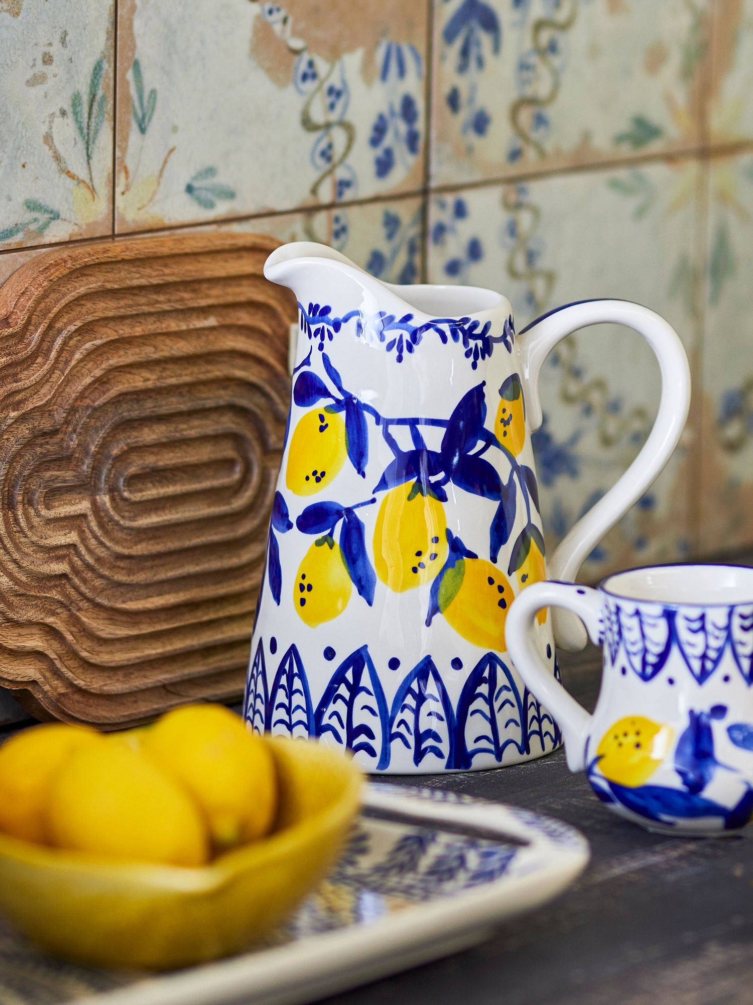 Kreative Kollektion Maxima Cander, Blau, Steinzeug