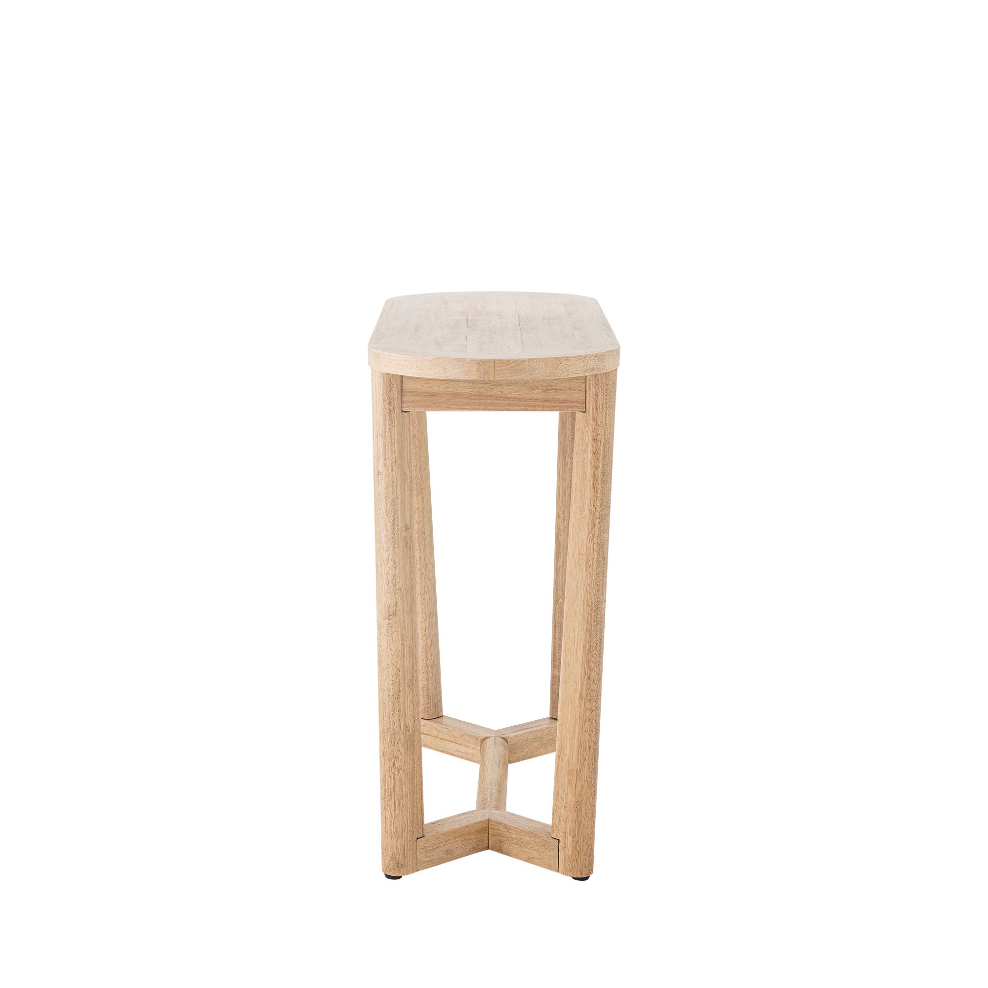 Creative Collection Serrone Konsolentabelle, Natur, Gummibaum