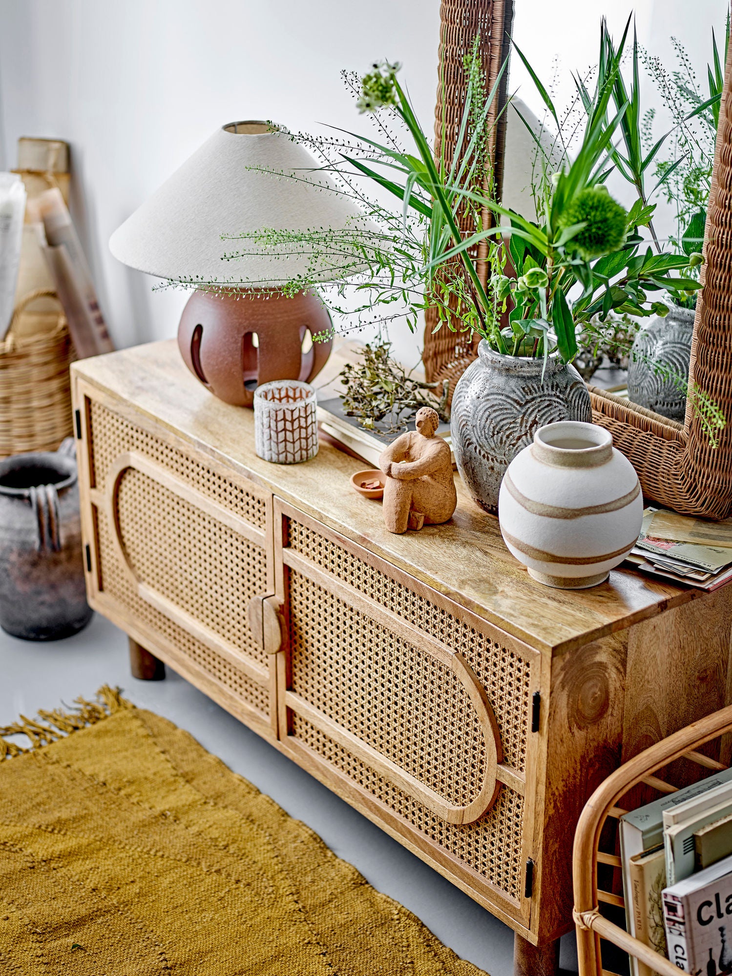 Bloomingville Pablo -Kabinett, Natur, FSC® 100%, Mango