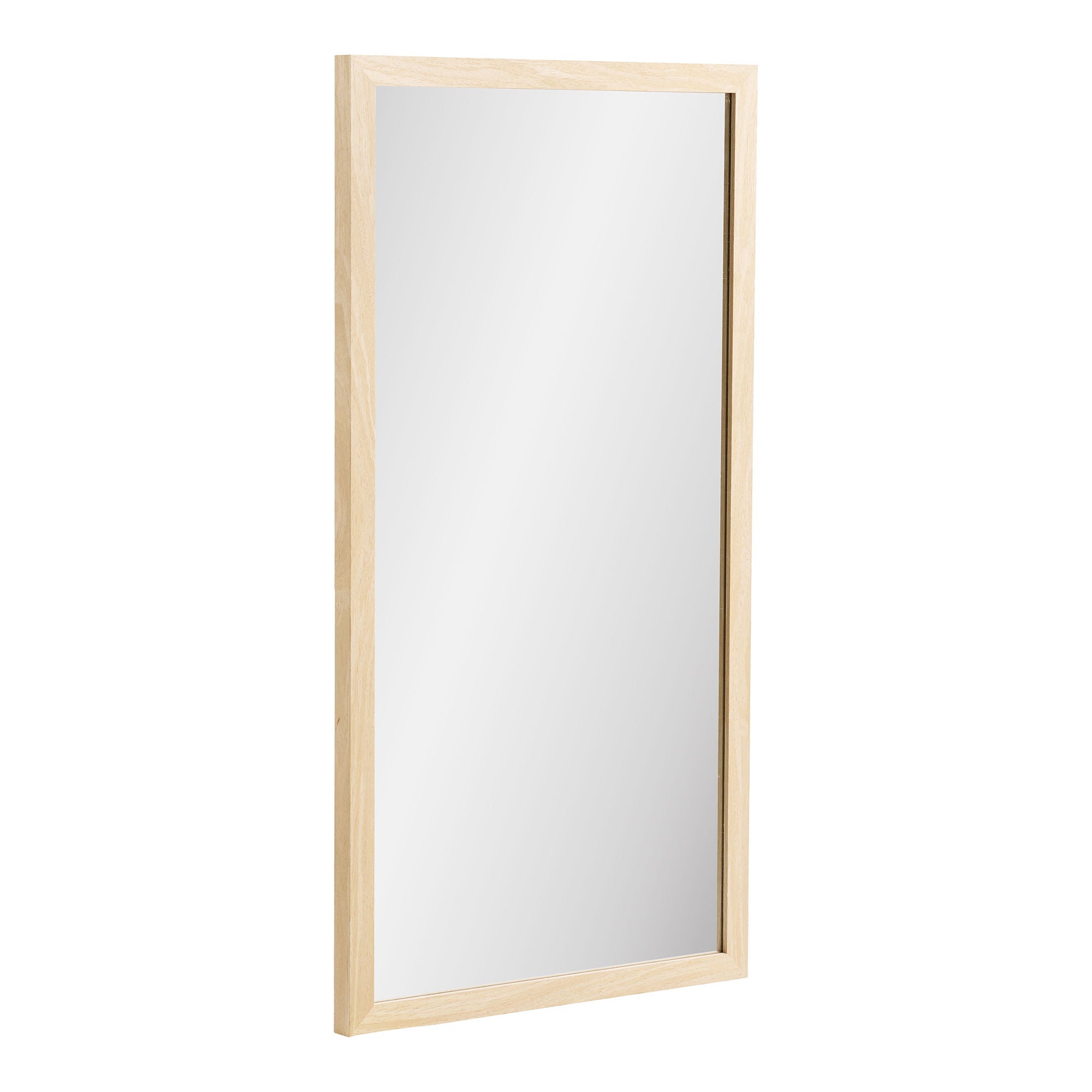 Scottsdale Wandspiegel - Wandspiegel, Holzrahmen, Natur 45x75 cm