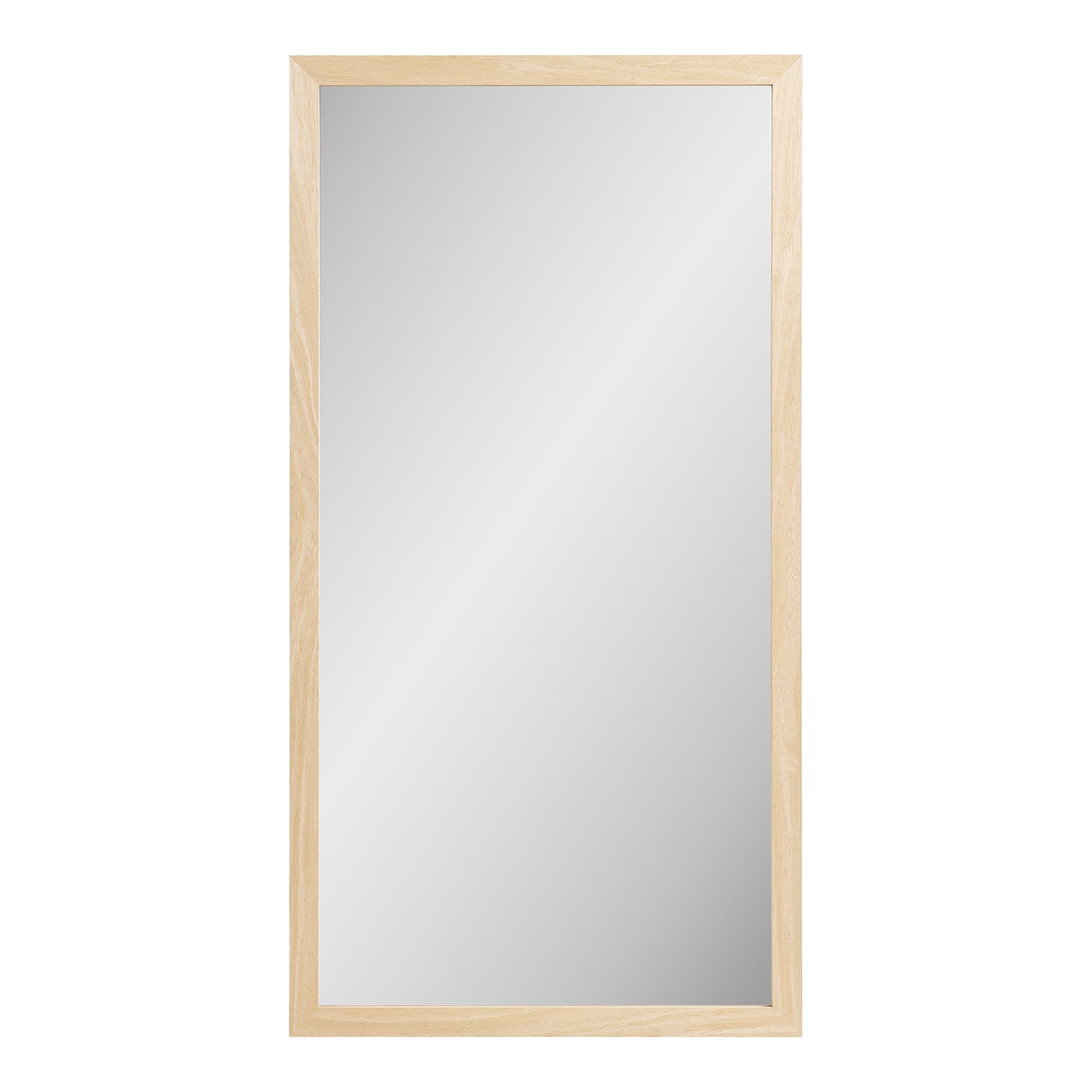 Scottsdale Wandspiegel - Wandspiegel, Holzrahmen, Natur 45x75 cm