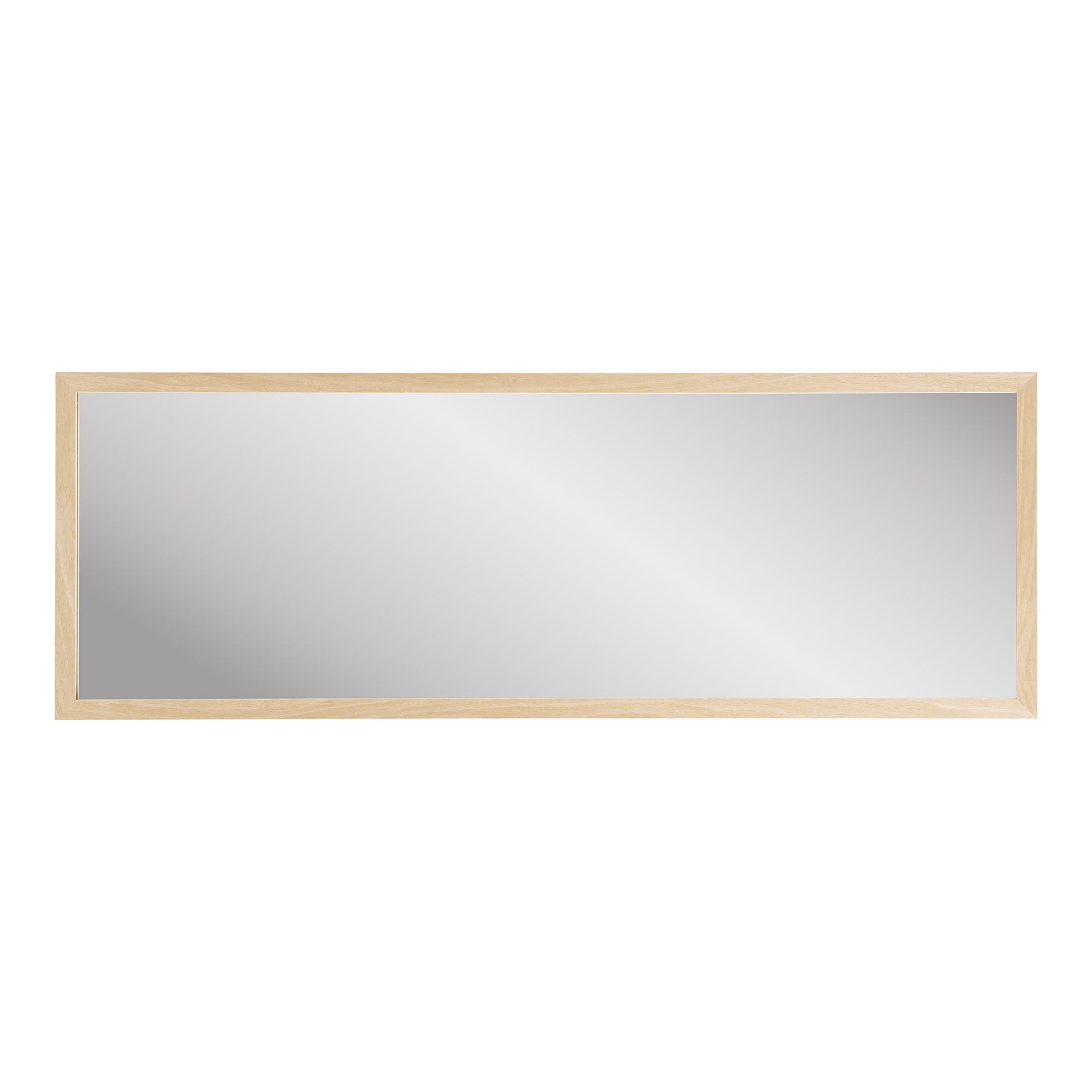 Scottsdale Wandspiegel - Wandspiegel, Holzrahmen, Natur 45x110 cm