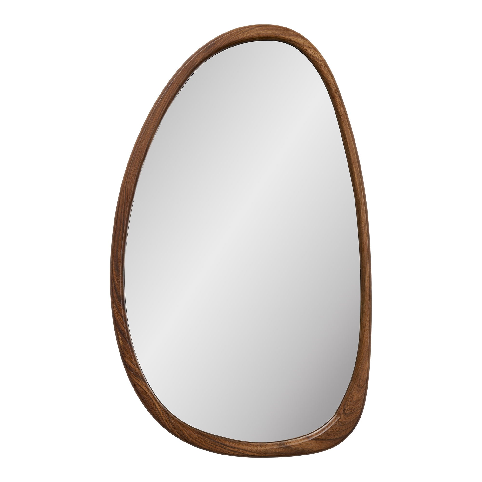Luxon Mirror - Spiegel, organische Form, Holz Look 38,5x64,5 cm