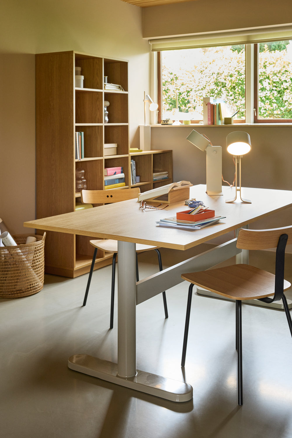 Disco-Bücherregal, groß, naturfarben – 80 x 30 x 180 cm