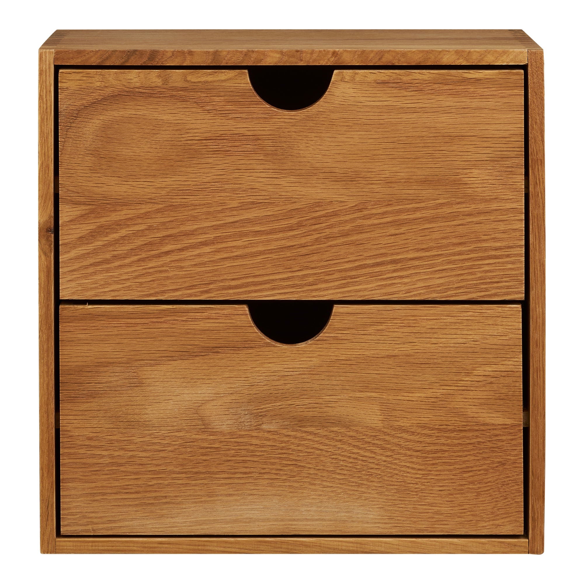 Townsville -Wandregal mit Schubladen - Wandregal mit Schubladen, Oak 18x30x30 cm