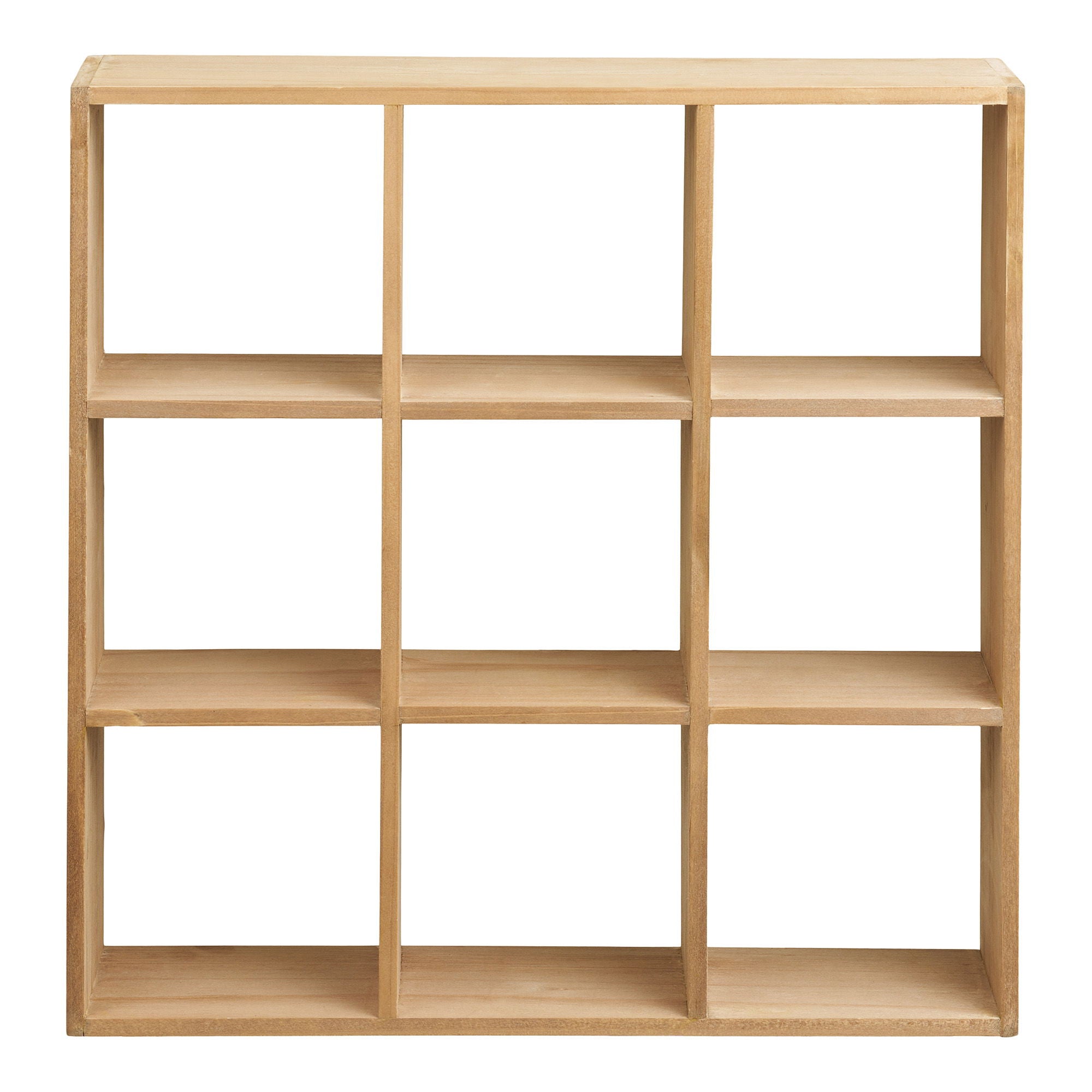 Moos -Wandregal - Wandschelf, Kiefernbaum, Natur 46x10x46 cm