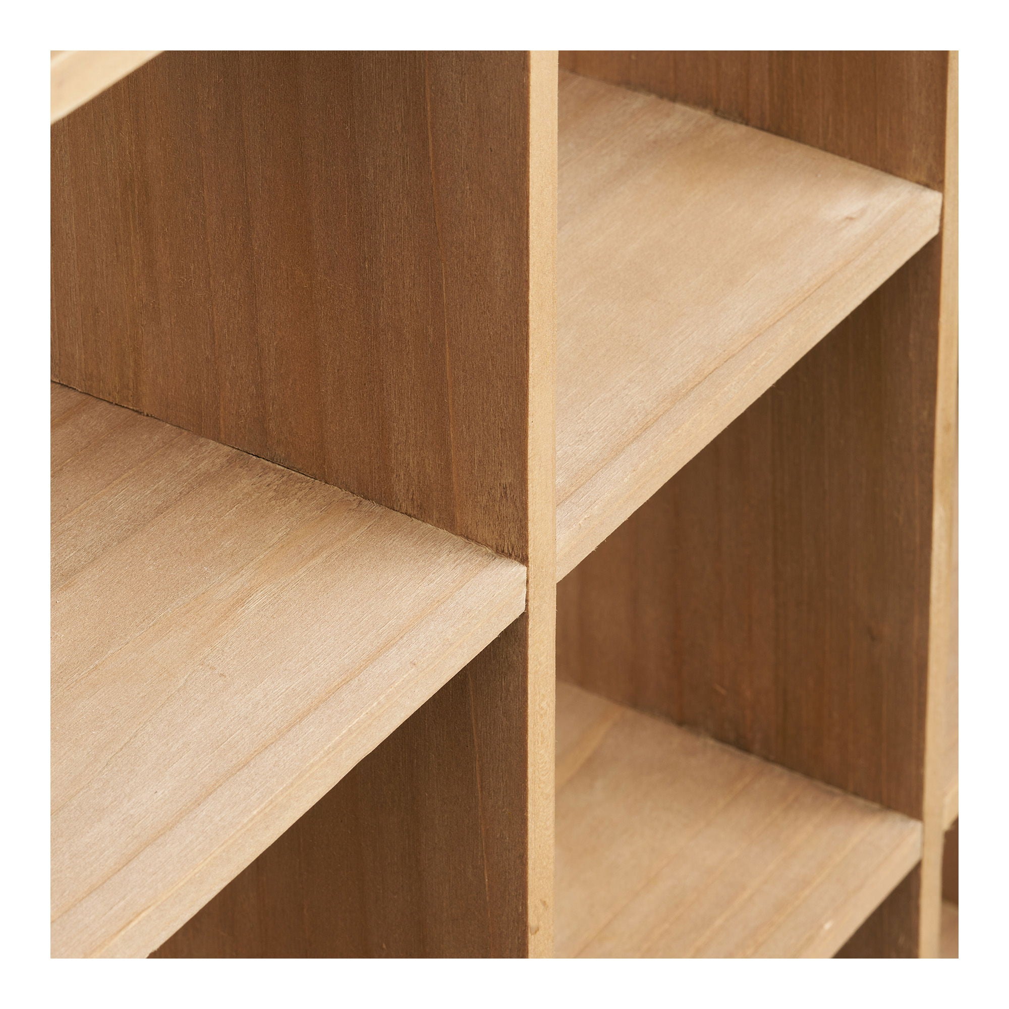Moos -Wandregal - Wandschelf, Kiefernbaum, Natur 46x10x46 cm