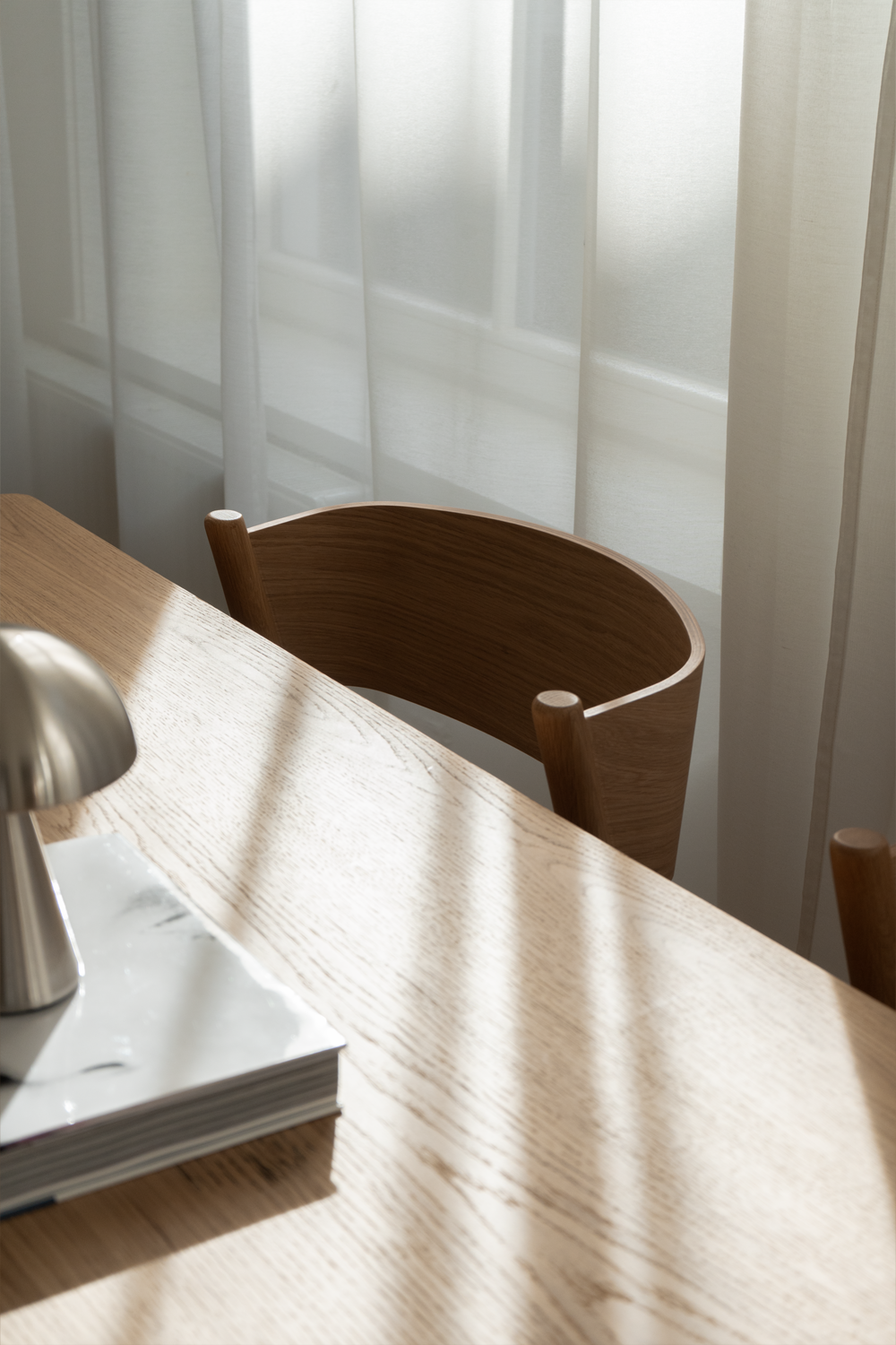 Oblique Esszimmerstuhl Natur – 55x51xh80cm