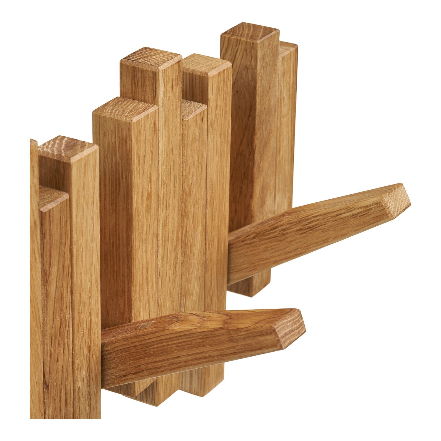 Caltra Hooks - Hooks, Eiche, Natur 3x40x18 cm