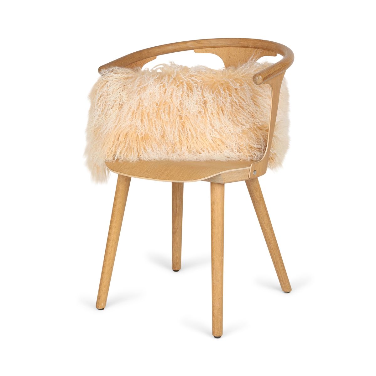 Lammfellkissen | Lockig | Tibet | 28x56cm