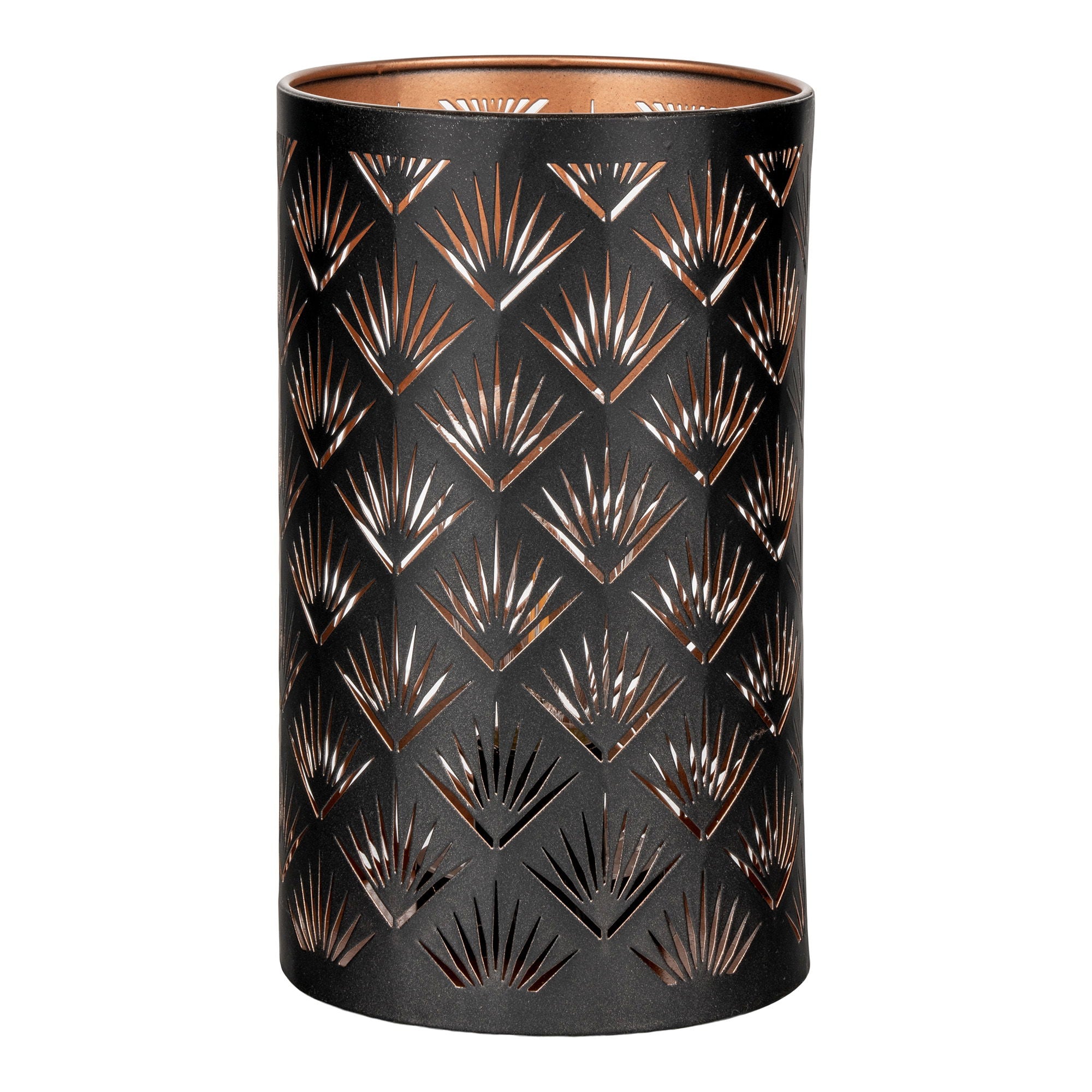 Nata Lantern LED -Display - Lantern -LED -Anzeige, Schwarz/Kupfer 60 PCs.