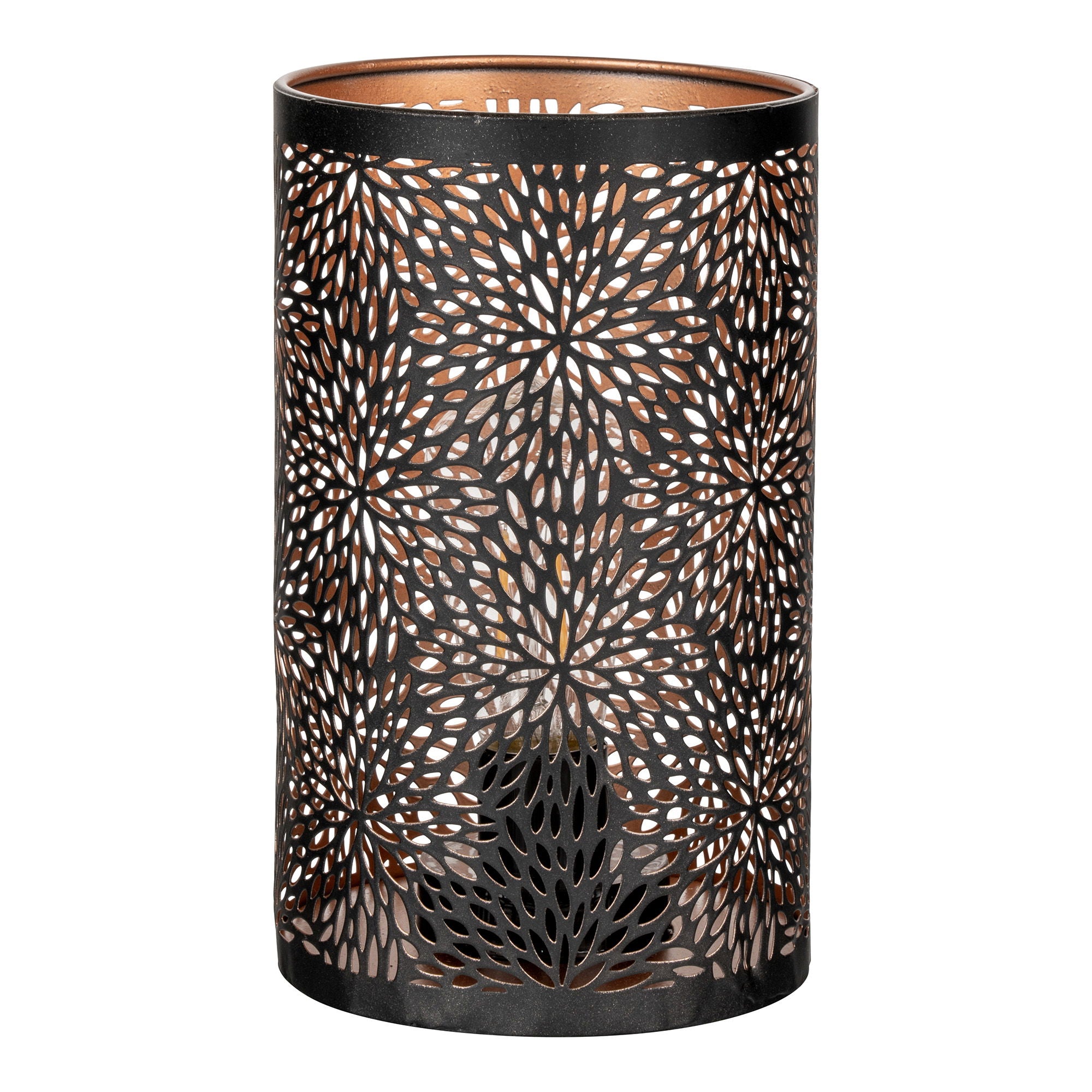Nata Lantern LED -Display - Lantern -LED -Anzeige, Schwarz/Kupfer 60 PCs.