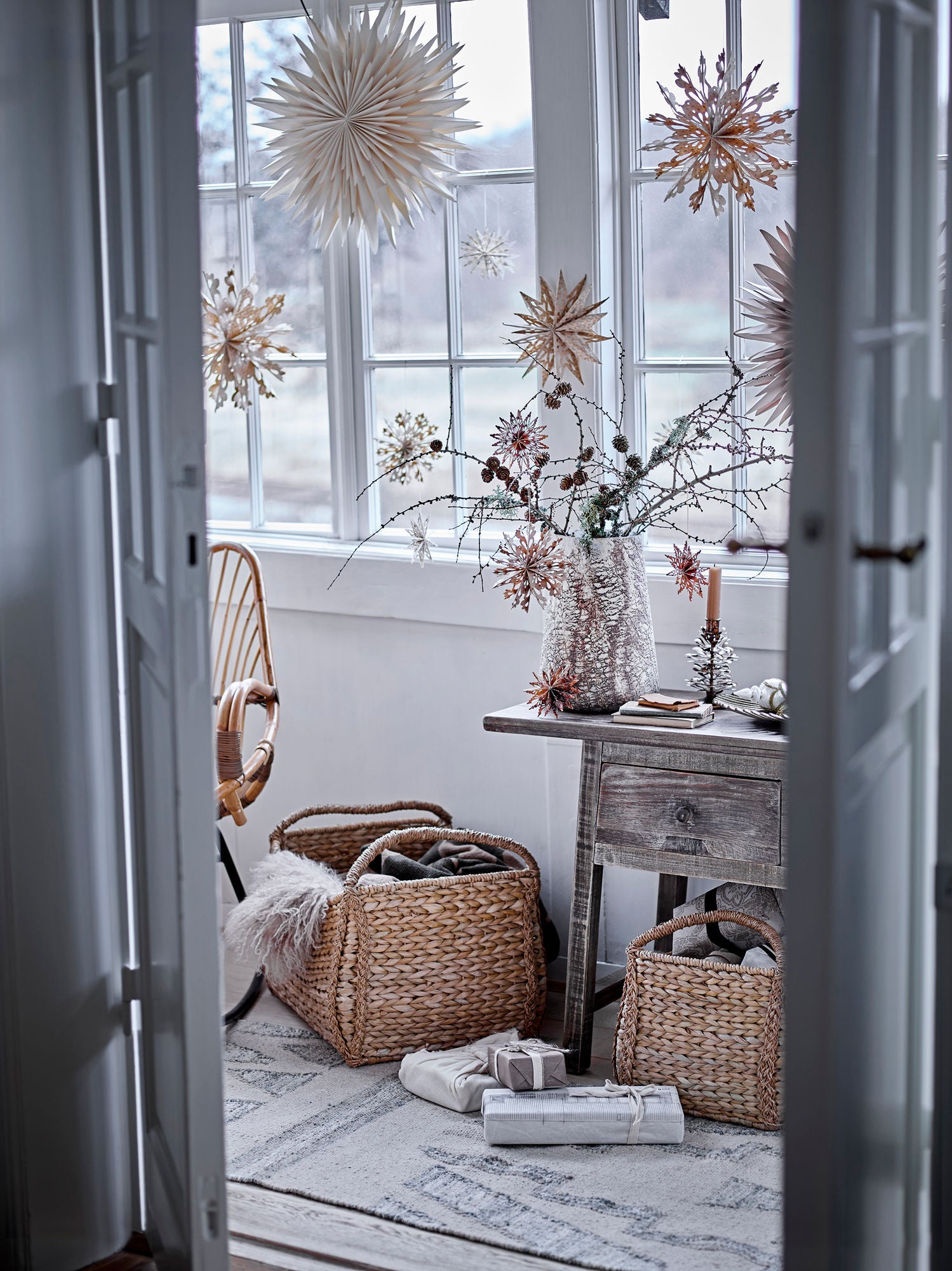 Bloomingville Star Ornament, Natur, FSC® Mix, Papier