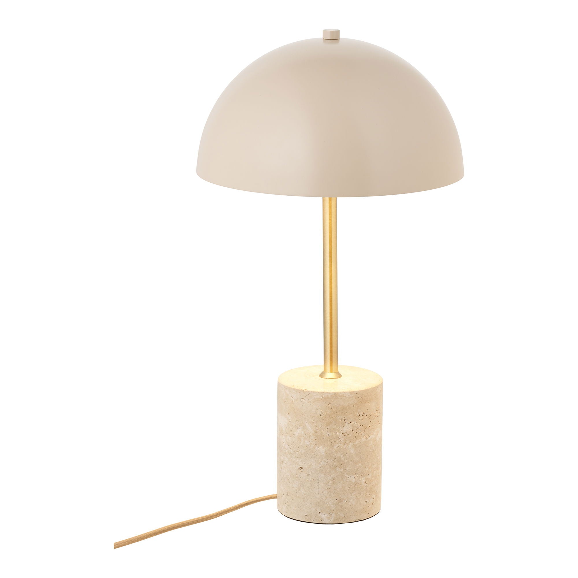 Sheffield Tischlampe - Lampe, Marmor/Metall