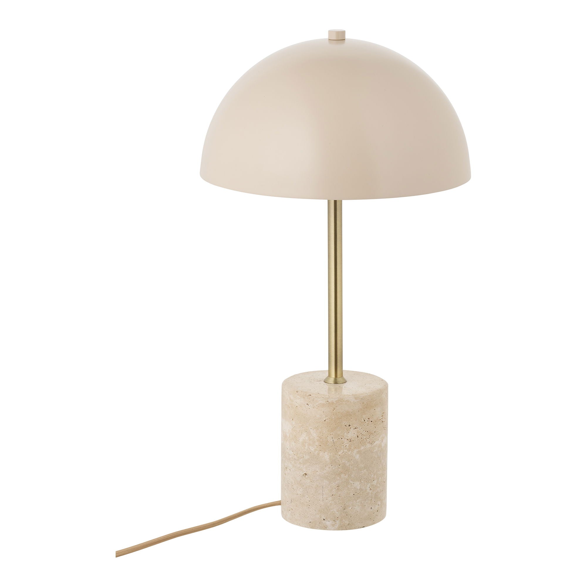 Sheffield Tischlampe - Lampe, Marmor/Metall