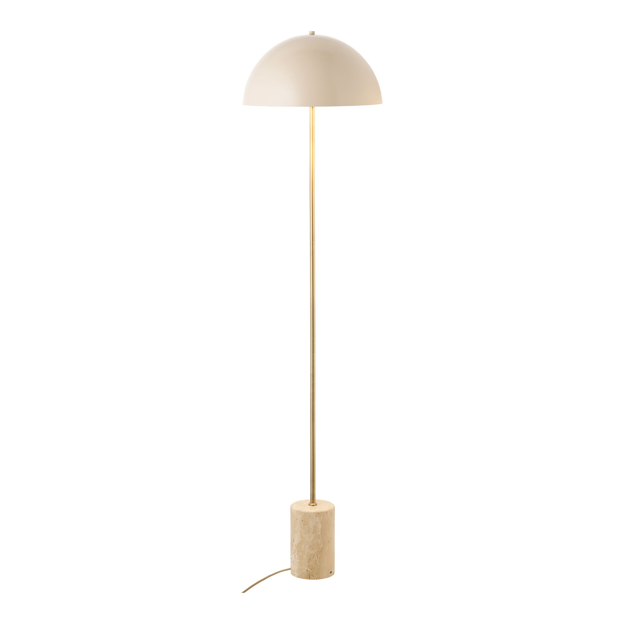 Sheffield Stofflampe - Lampe, Marmor/Metall