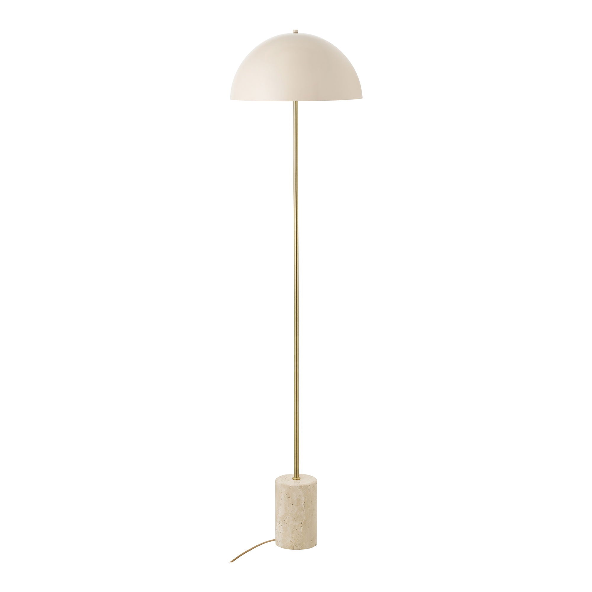 Sheffield Stofflampe - Lampe, Marmor/Metall