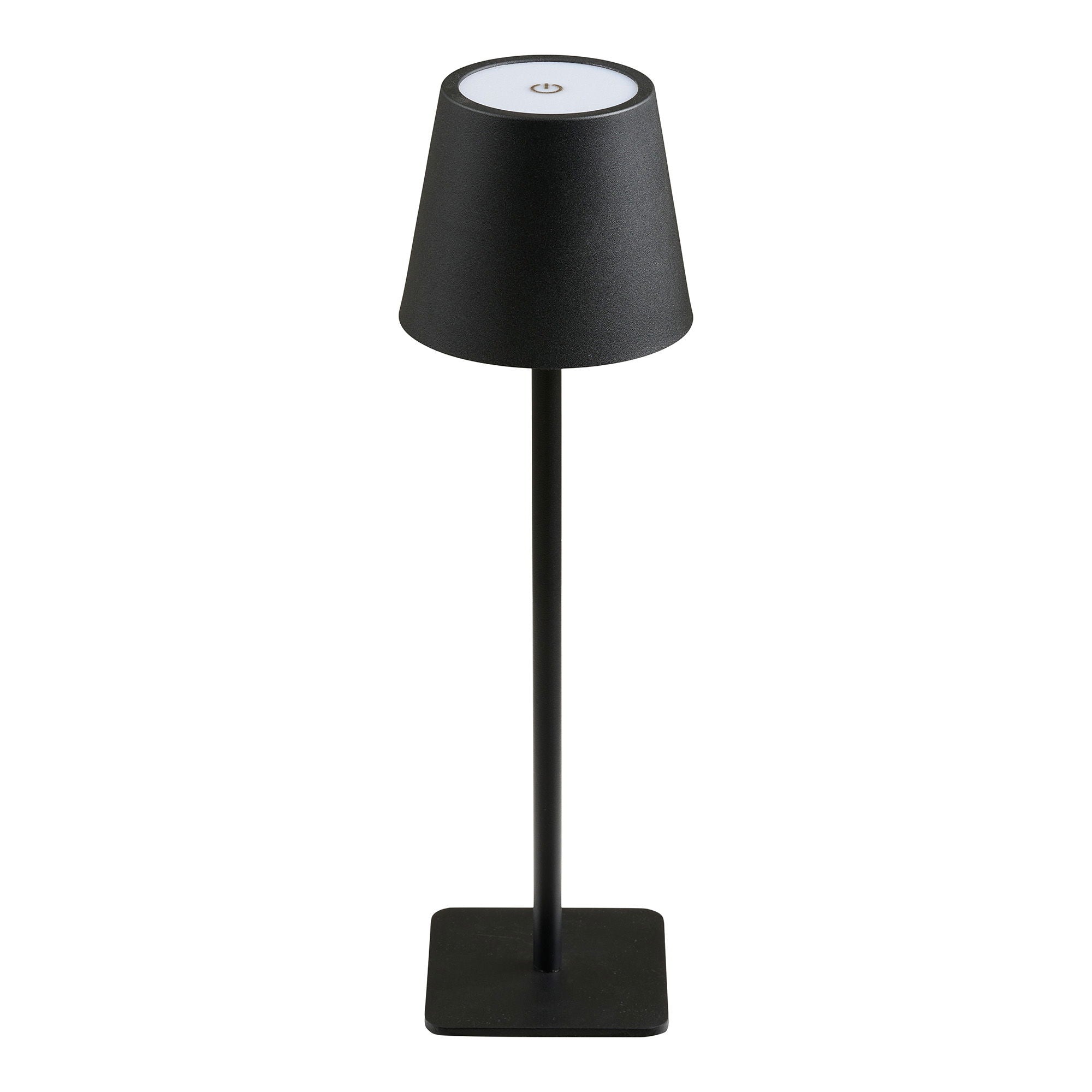 Bradford Tischlampe - Tischlampe, Metall, wiederaufladbar, schwarz