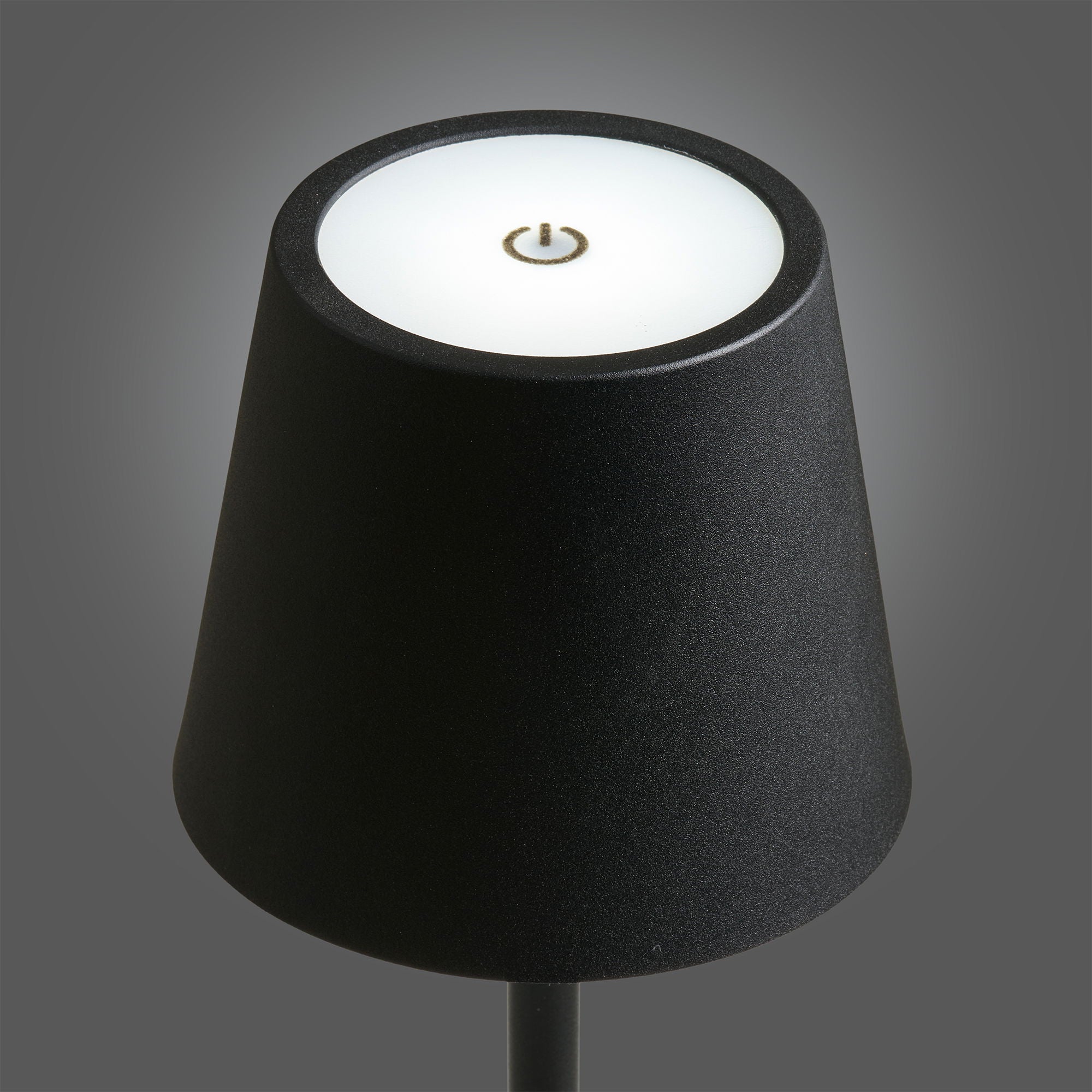 Bradford Tischlampe - Tischlampe, Metall, wiederaufladbar, schwarz