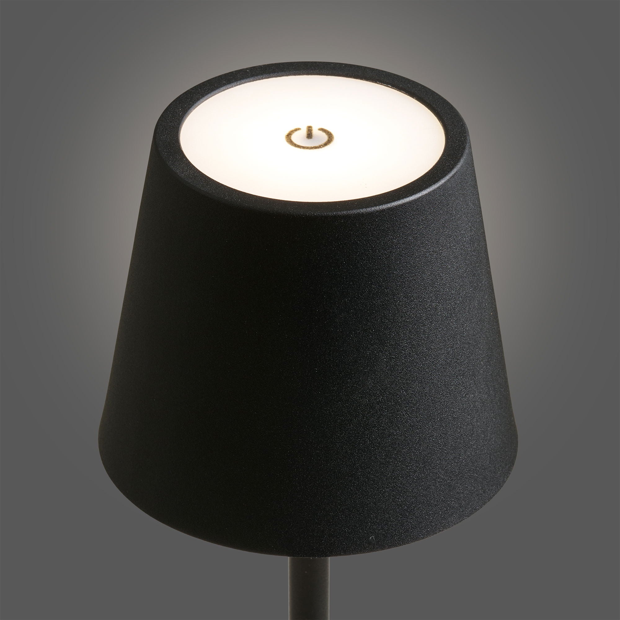 Bradford Tischlampe - Tischlampe, Metall, wiederaufladbar, schwarz