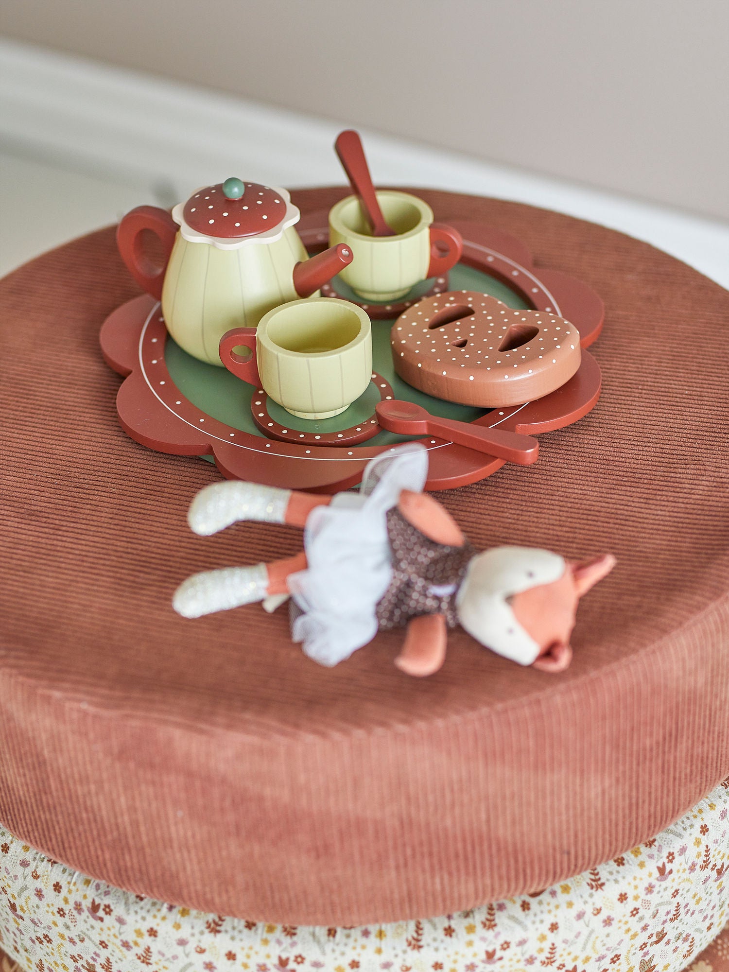 Bloomingville Mini Bette Toys, Küchenset, Brown, FSC®100%, MDF