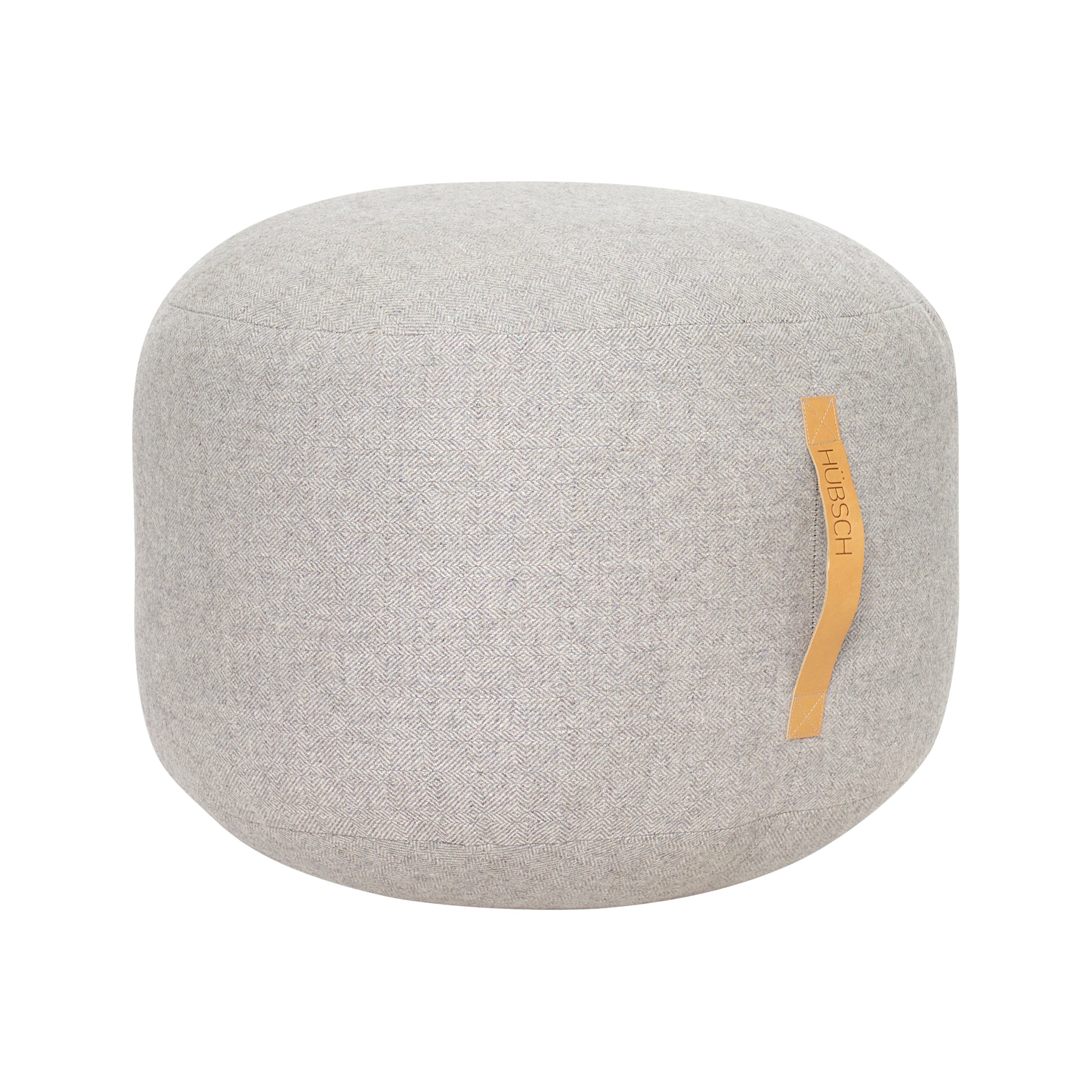 Mochi Pouf Ø50 Grau - Ø50xh35cm