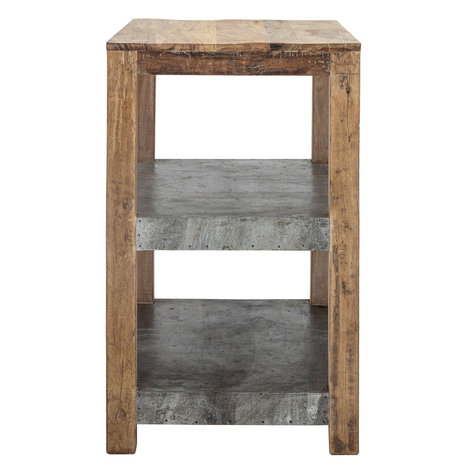 Kreative Kollektion Reuben Bücherregal, Brown, Recycling Holz