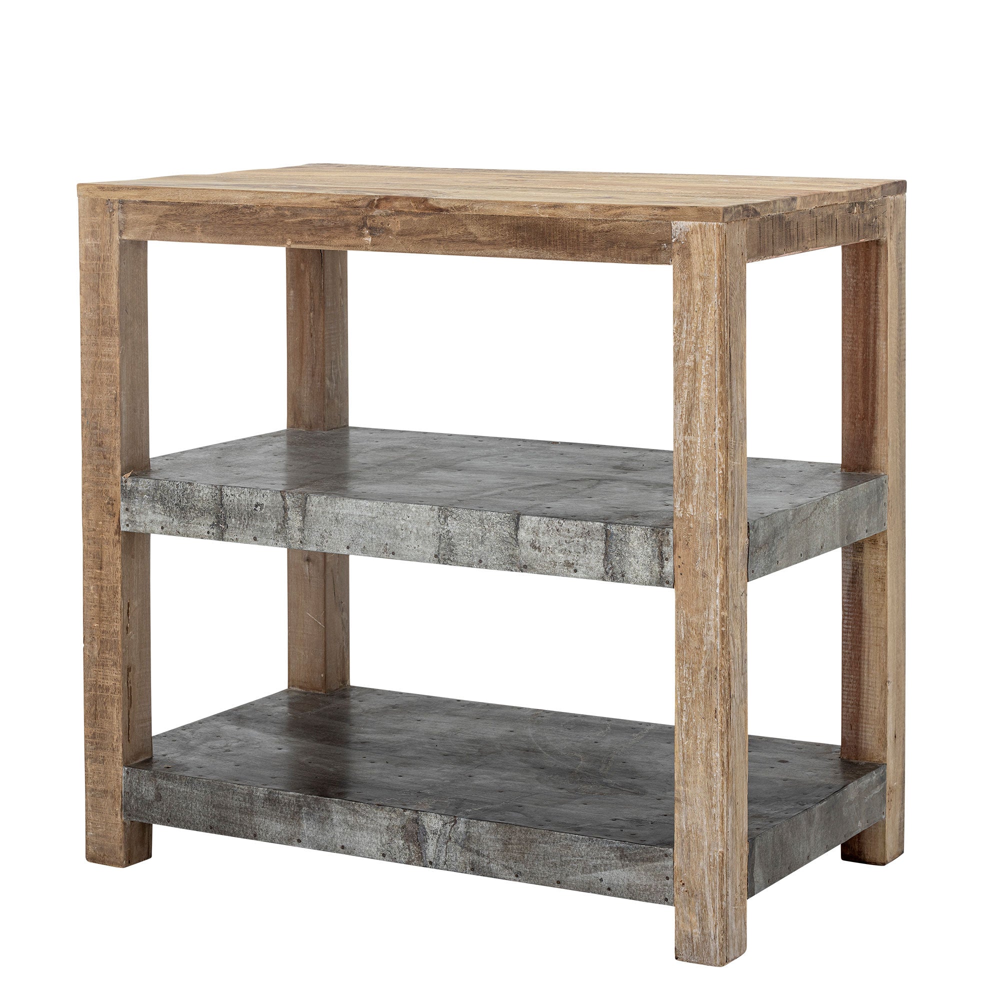 Kreative Kollektion Reuben Bücherregal, Brown, Recycling Holz
