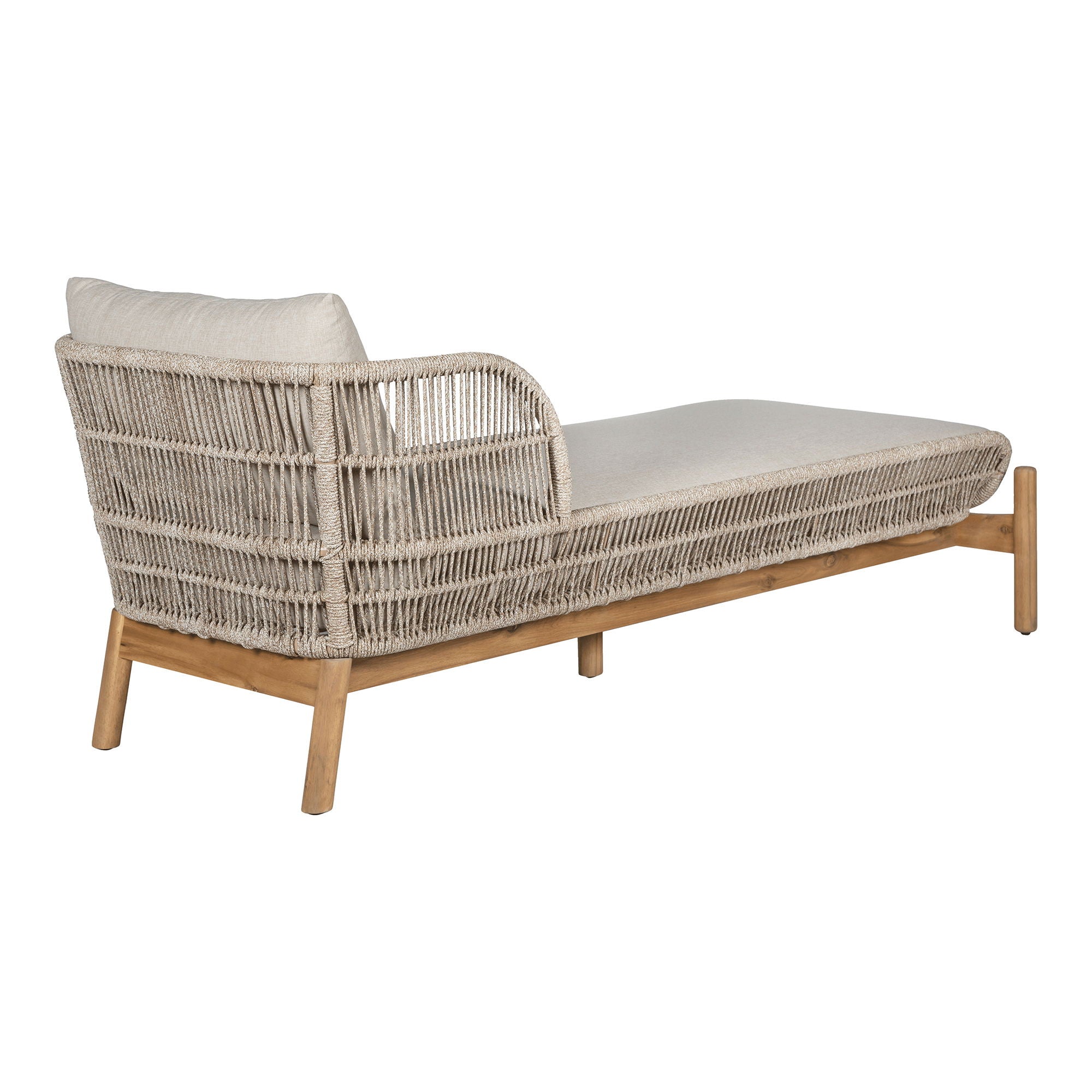 Sonnengeschäfte, Akazie, Beige, inkl. Kissen