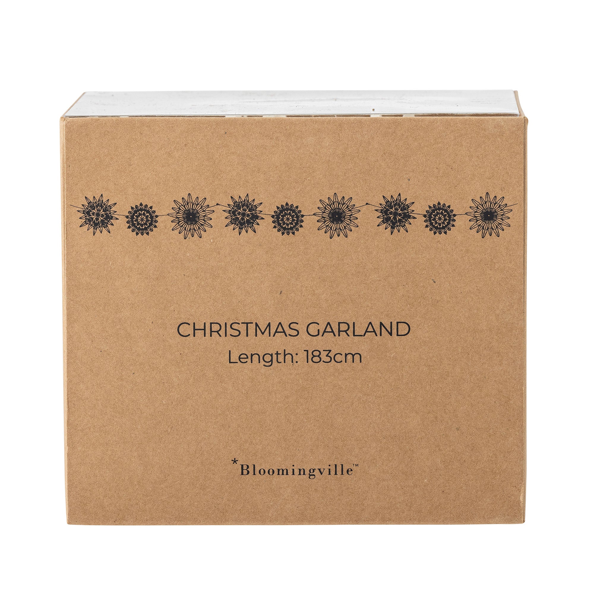 Bloomingville Bellac Girlands, Weiß, FSC® -Mix, Papier