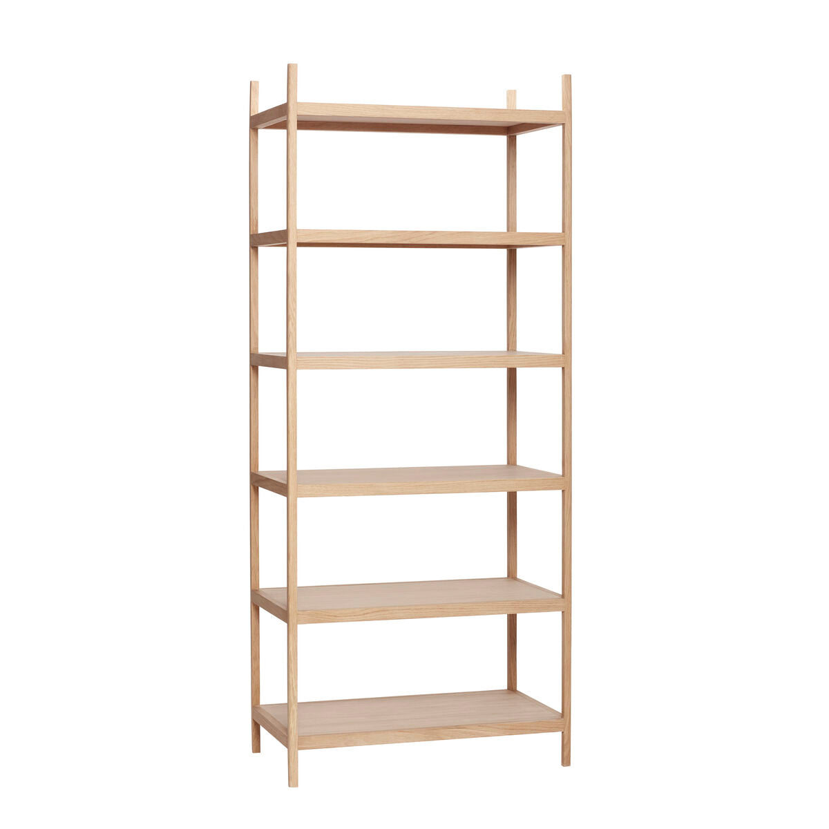 Bibliotheksregal große Natur - 80x45xh190cm