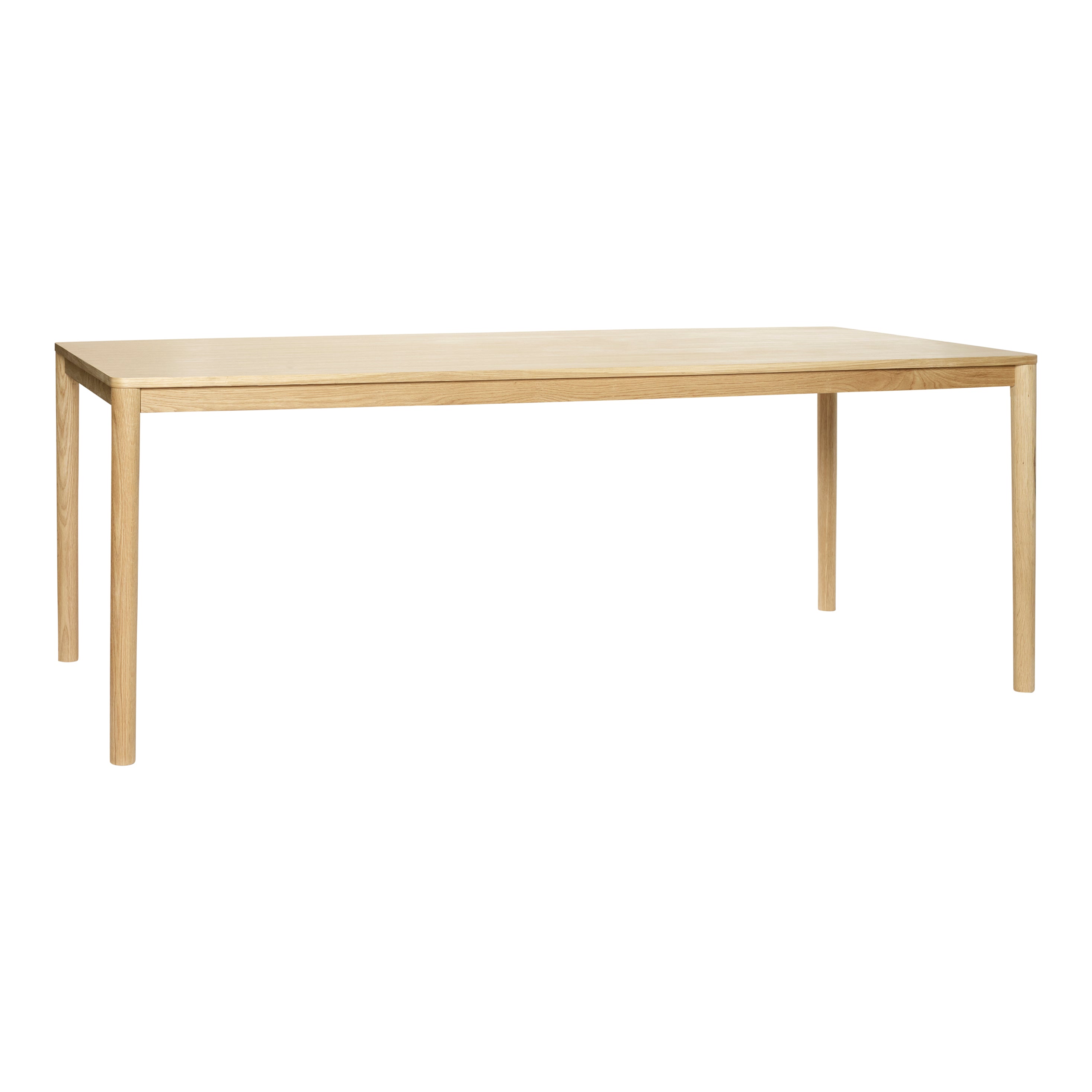 Boden-Esstisch, quadratisch, Natur – 200 x 100 x 75 cm