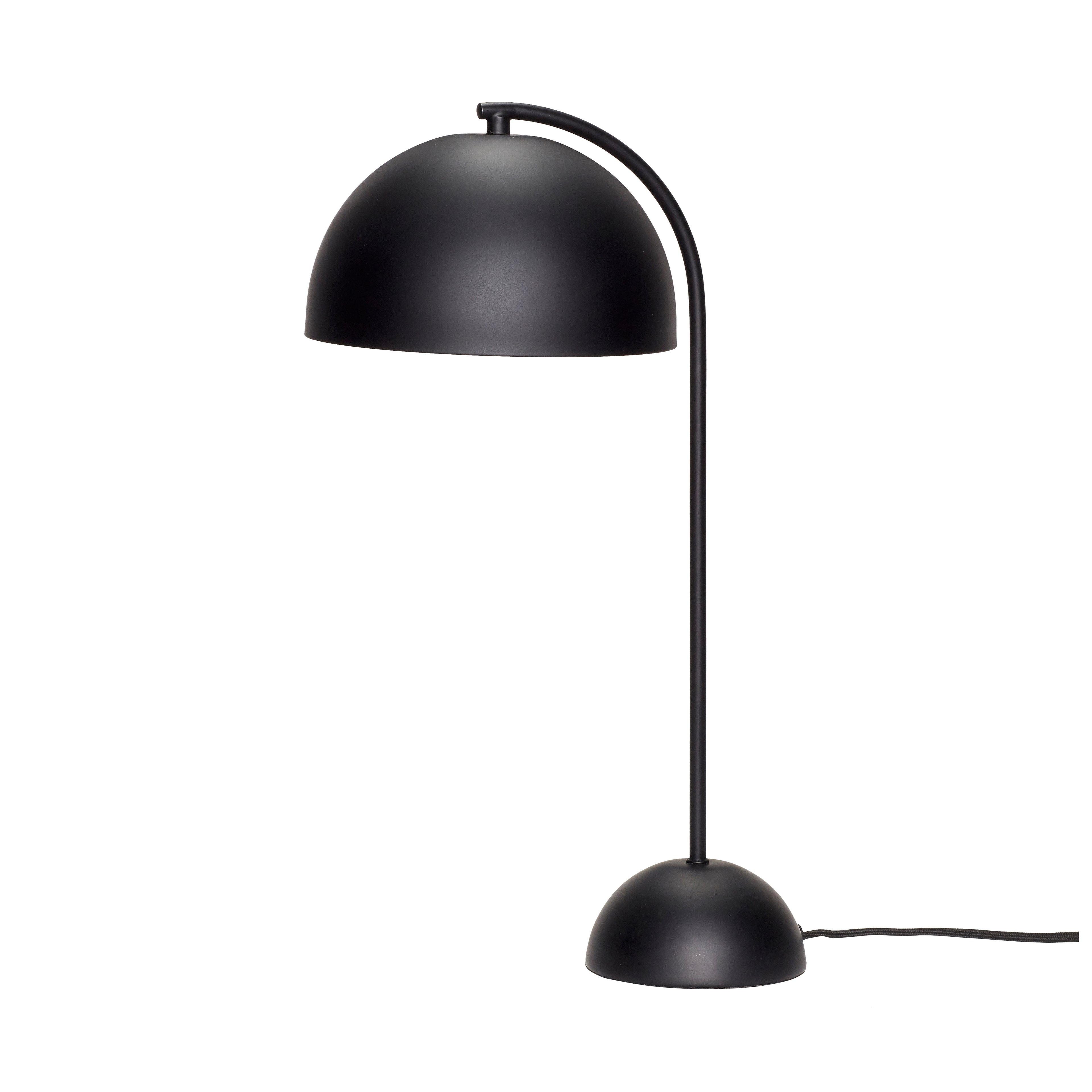 Formtischlampe schwarz - Ø23xh48cm, e14/25w