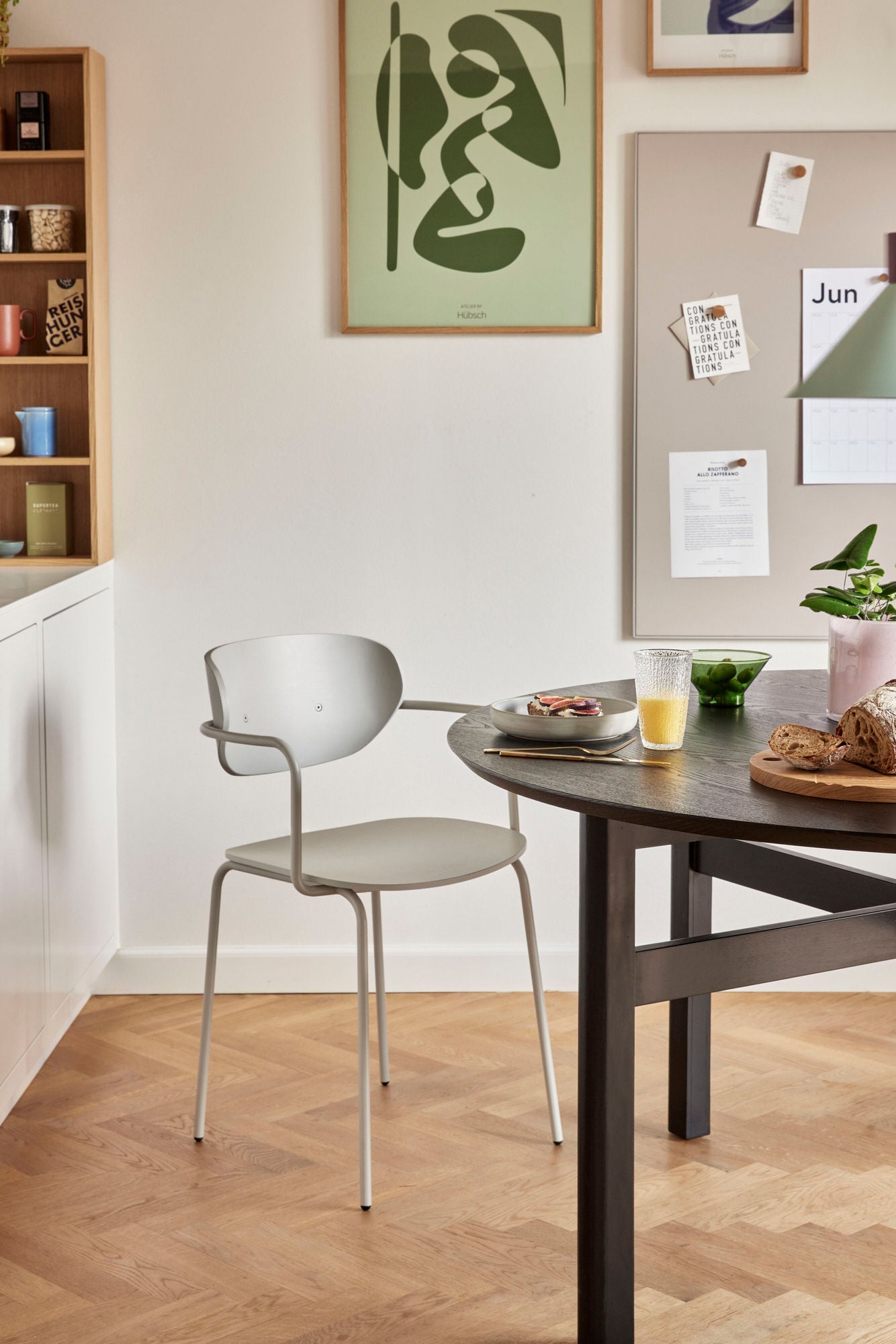 Hübsch Crayon Pendelleuchte Blau