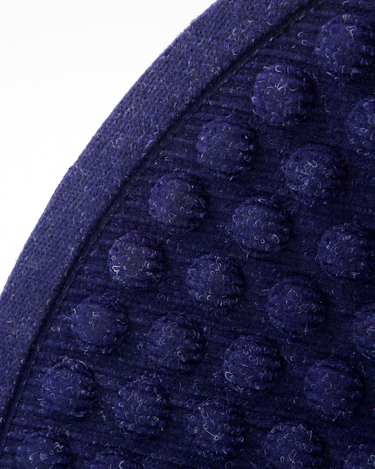 Fußmatte, HDEntry, halbrund, blau