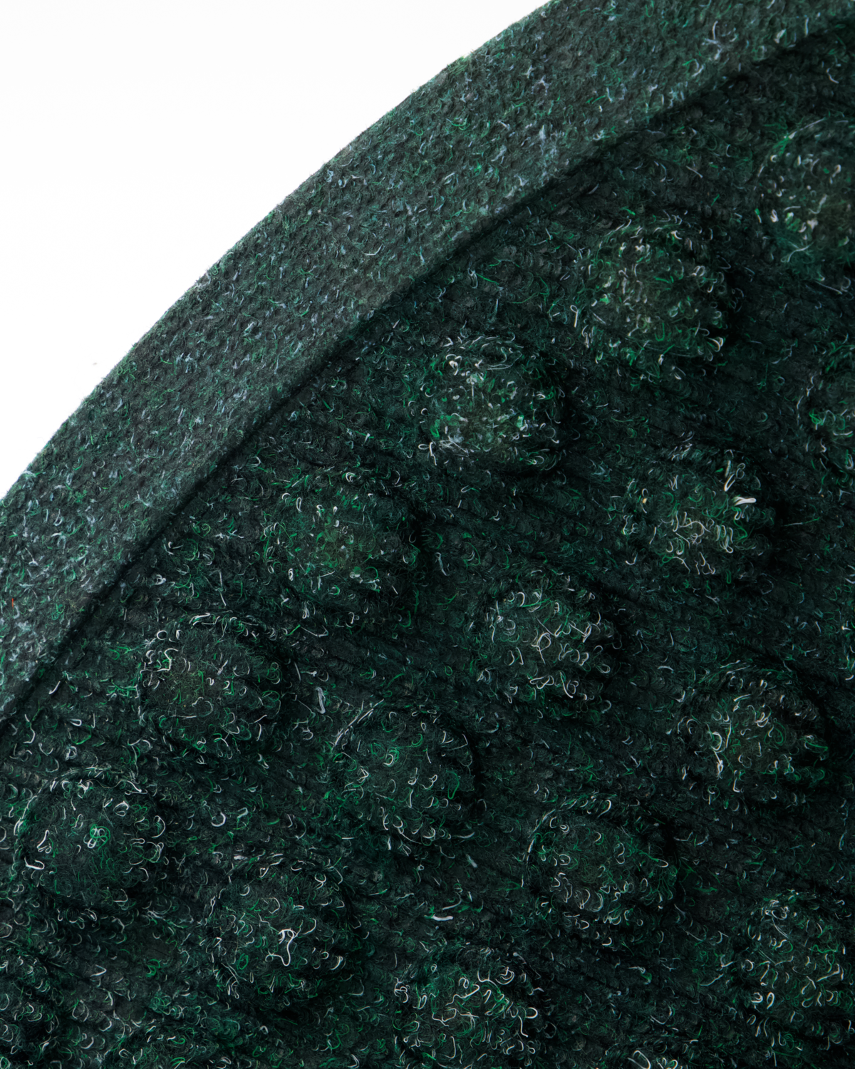 Fußmatte, HDEntry, halbrund, grün