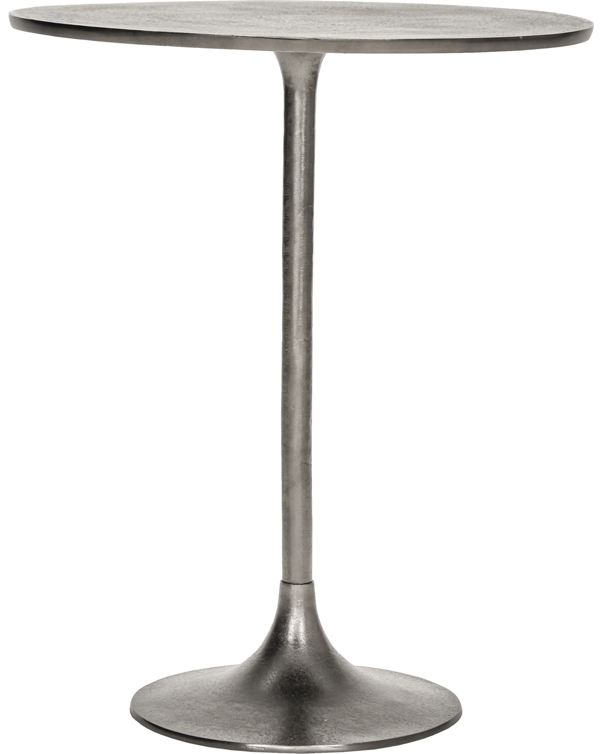 Esstisch, HDPan, Silber-Finish