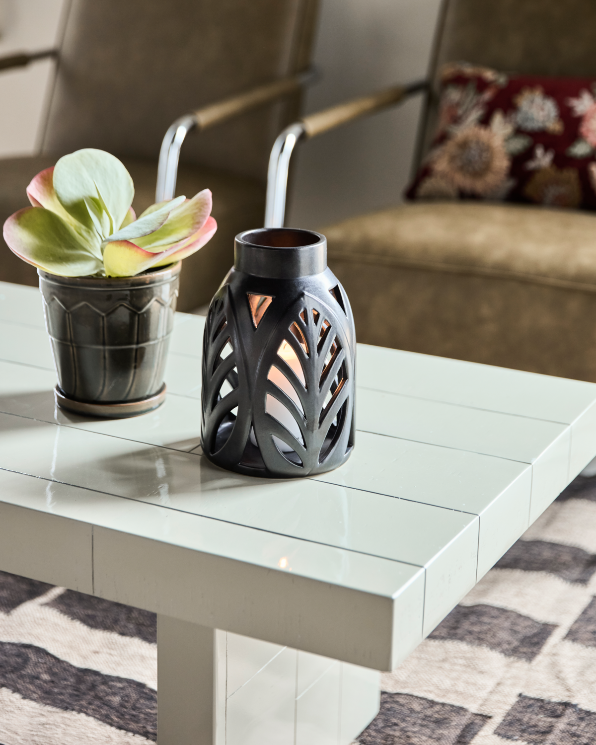 Laterne, HDElm, Schwarz