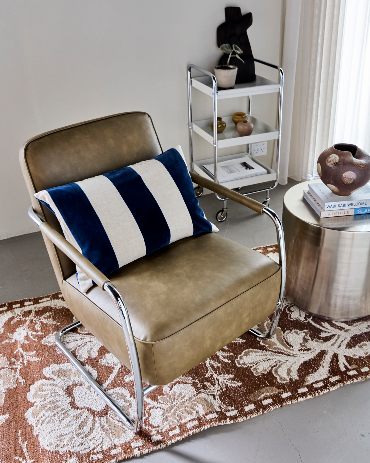 Kissenbezug, HDSono, Blau; Sand