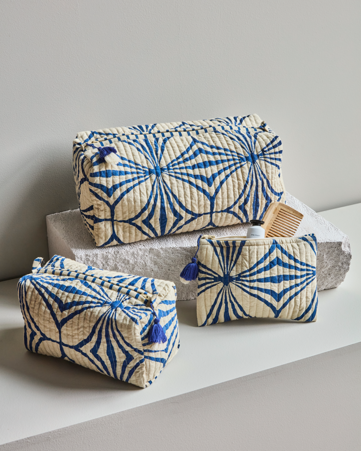 Kulturbeutel, HDCare, Blau