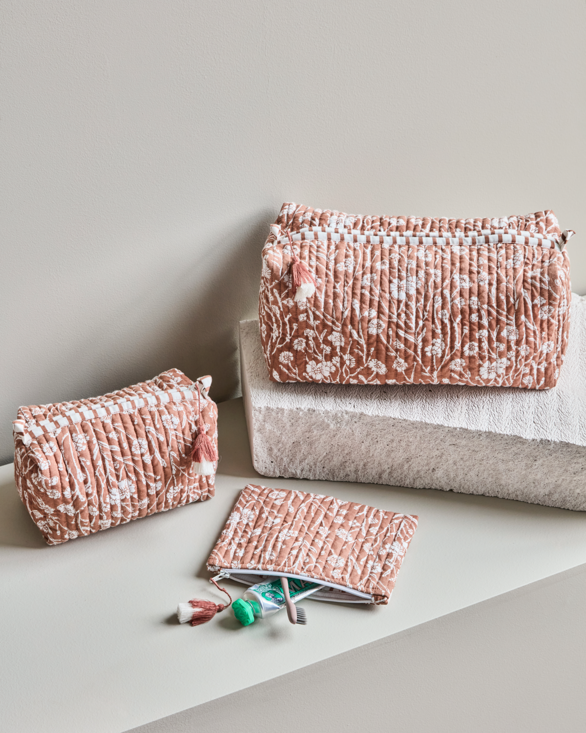 Kulturbeutel, HDCare, Pink