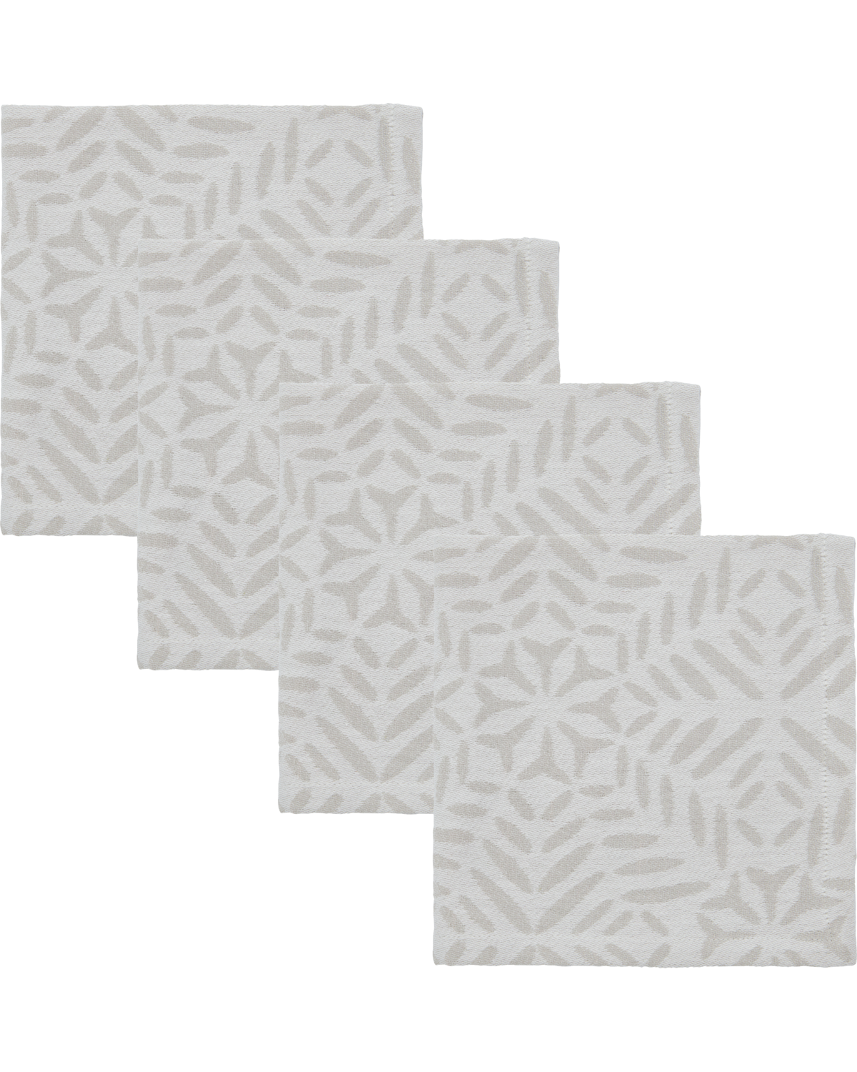 Servietten, HDClip, Weiß; Grau