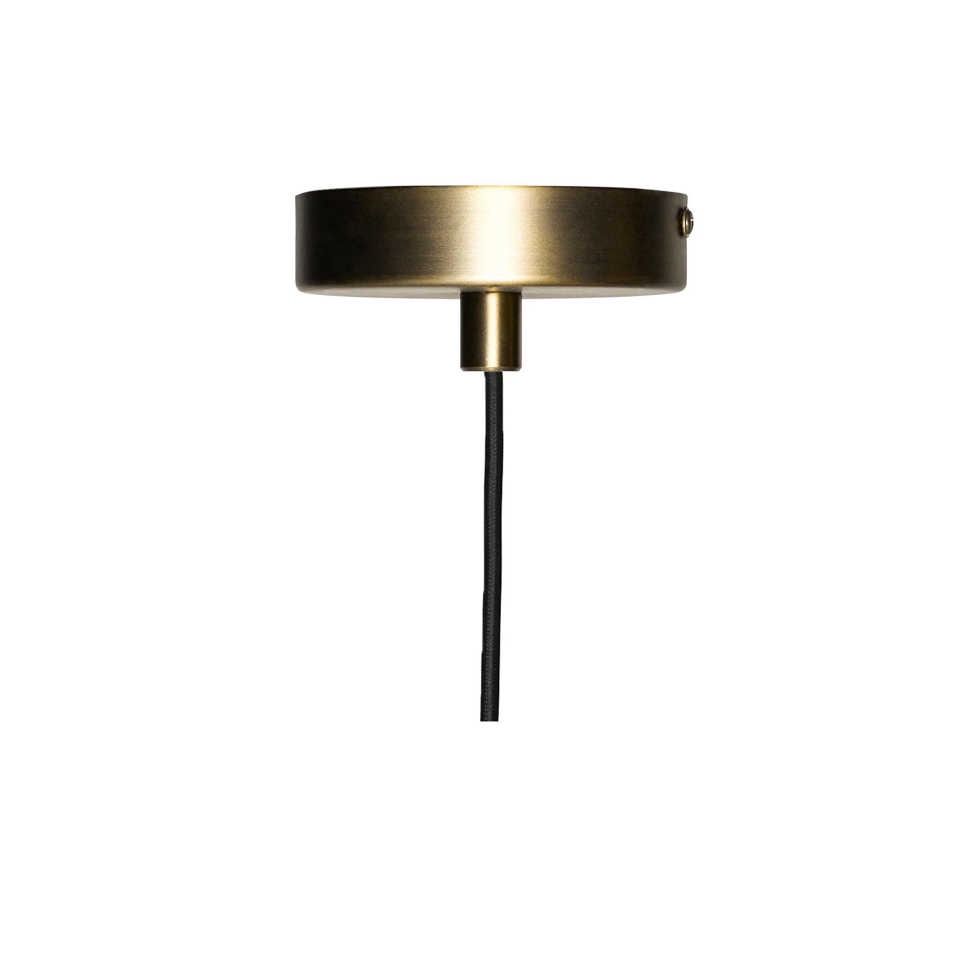 Kontrastanhänger Messingfarbe - Ø25xh28cm, E27