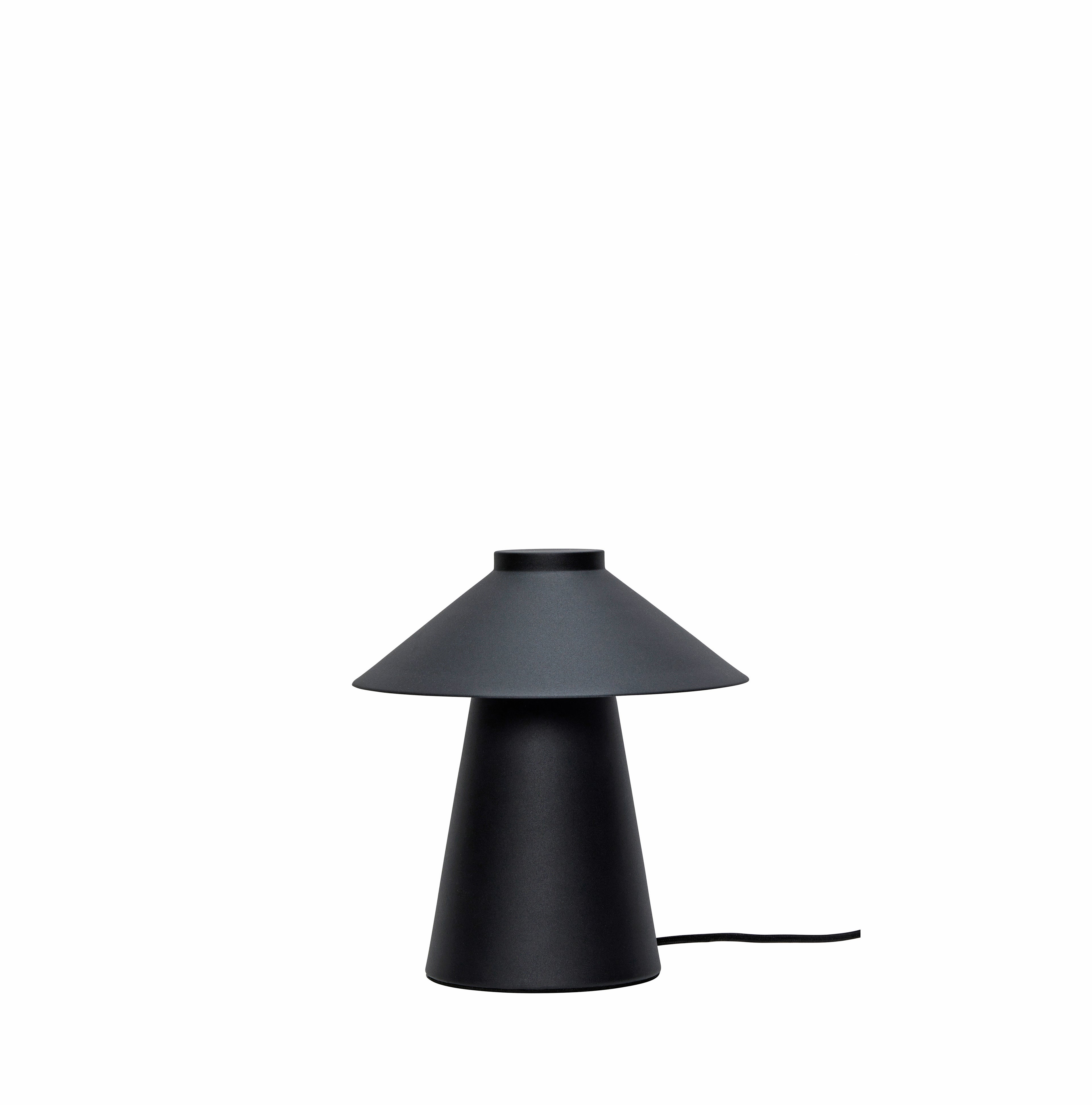 Chipper Tischlampe Schwarz - Ø25xh26cm, E27