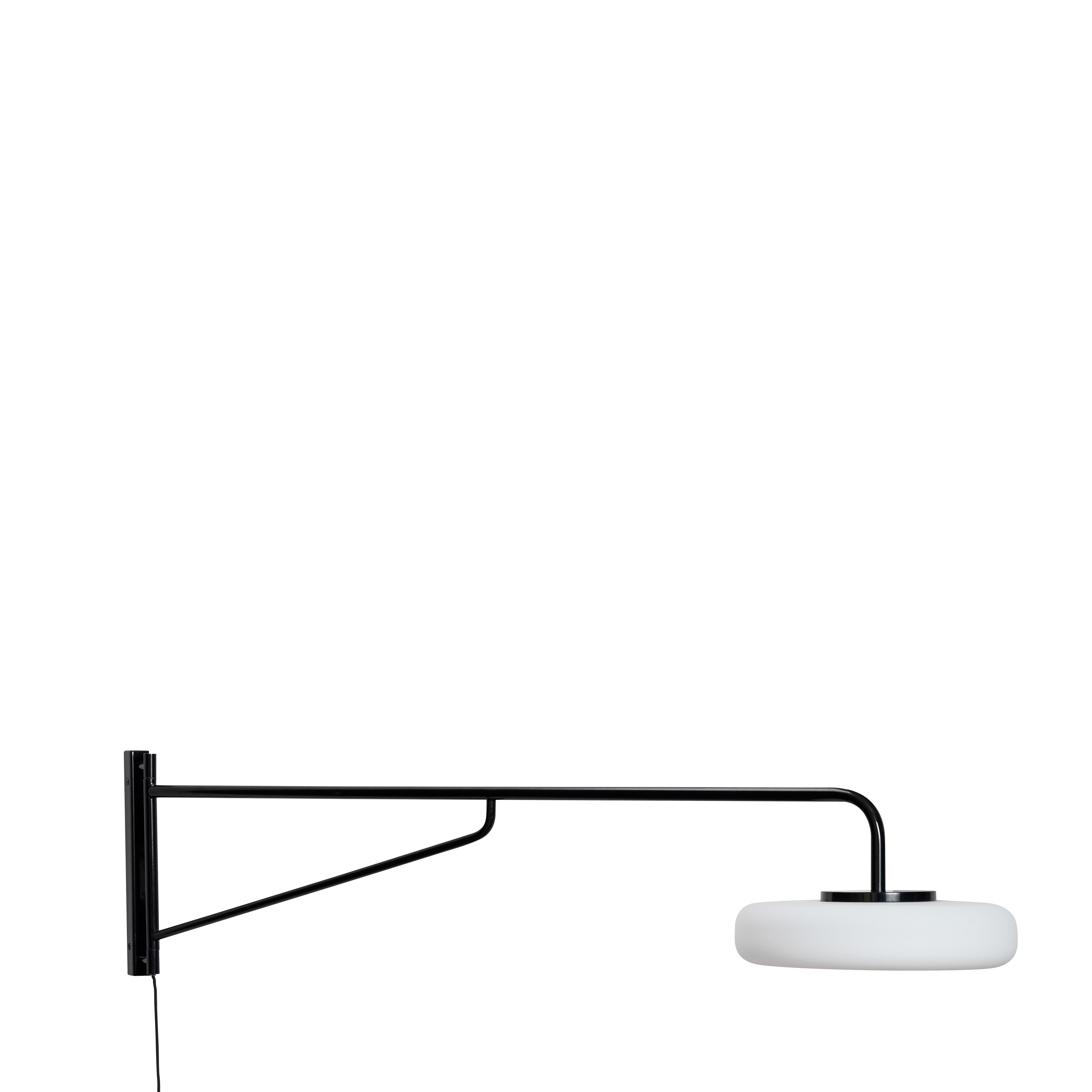 Sway Wandleuchte Schwarz - 120x30xh28cm
