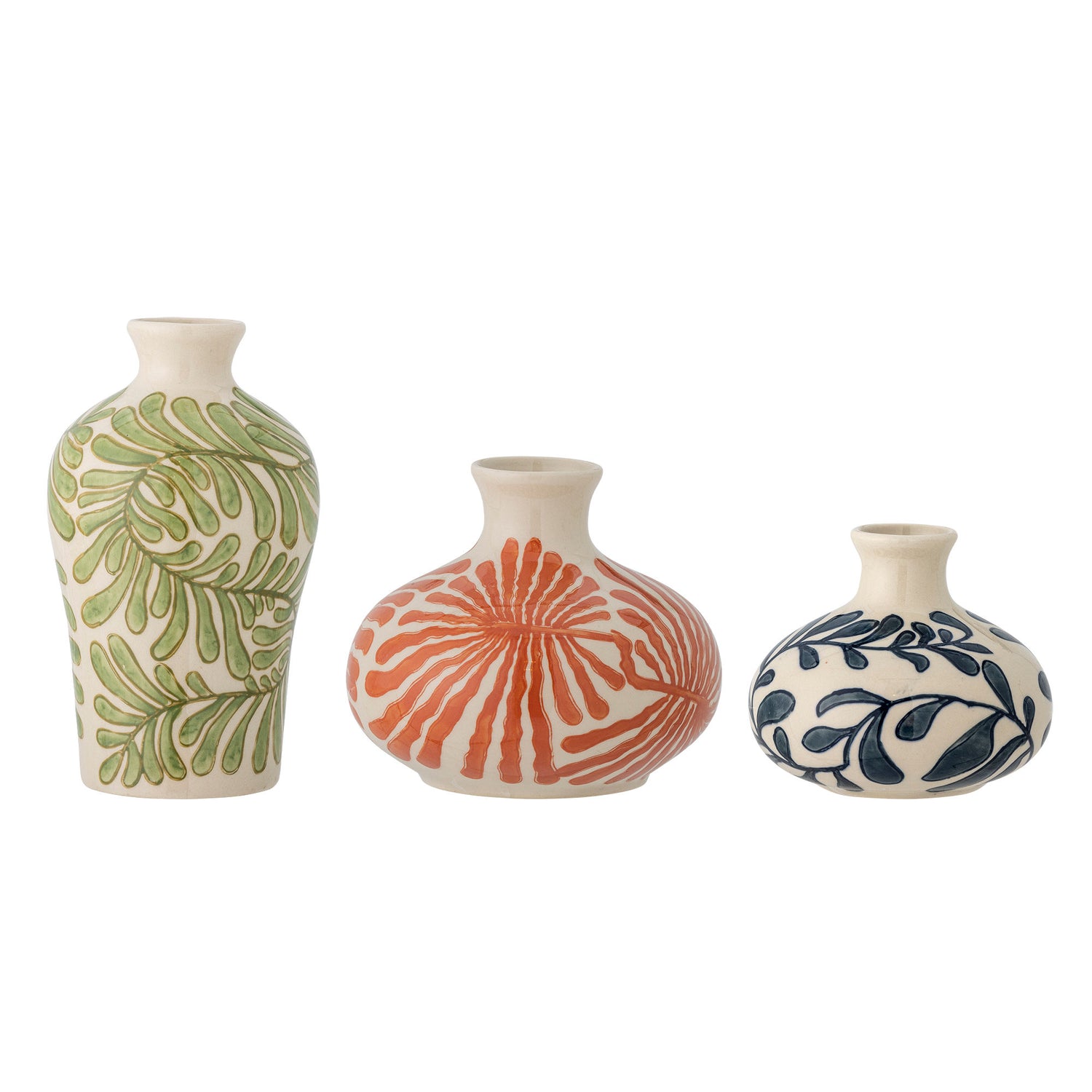 Kreative Kollektion Fauni Vase, Grün, Steinzeug
