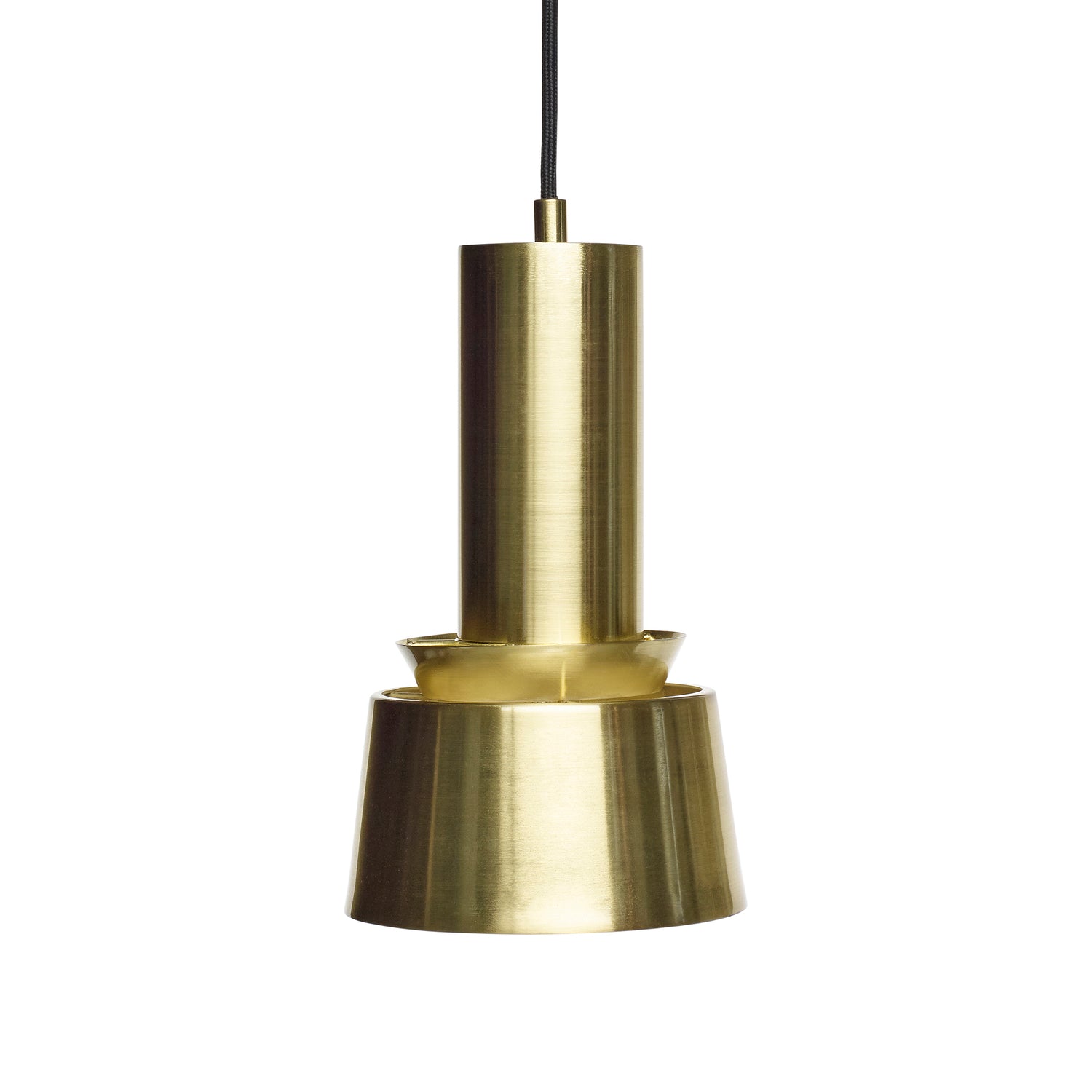 Mono -Anhänger -Messingfarbe - Ø15xh26cm